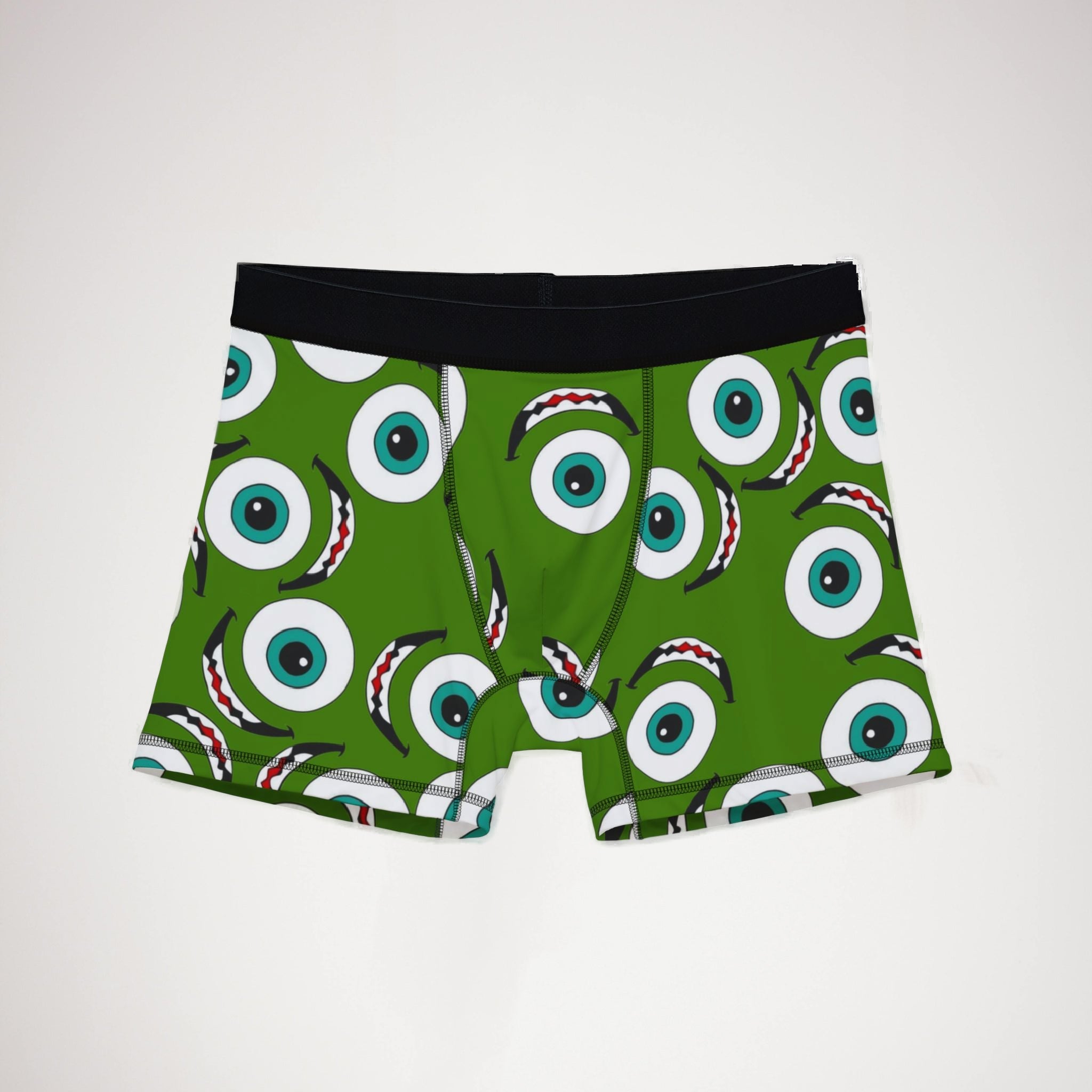 Men's boxers Mike wazowski green