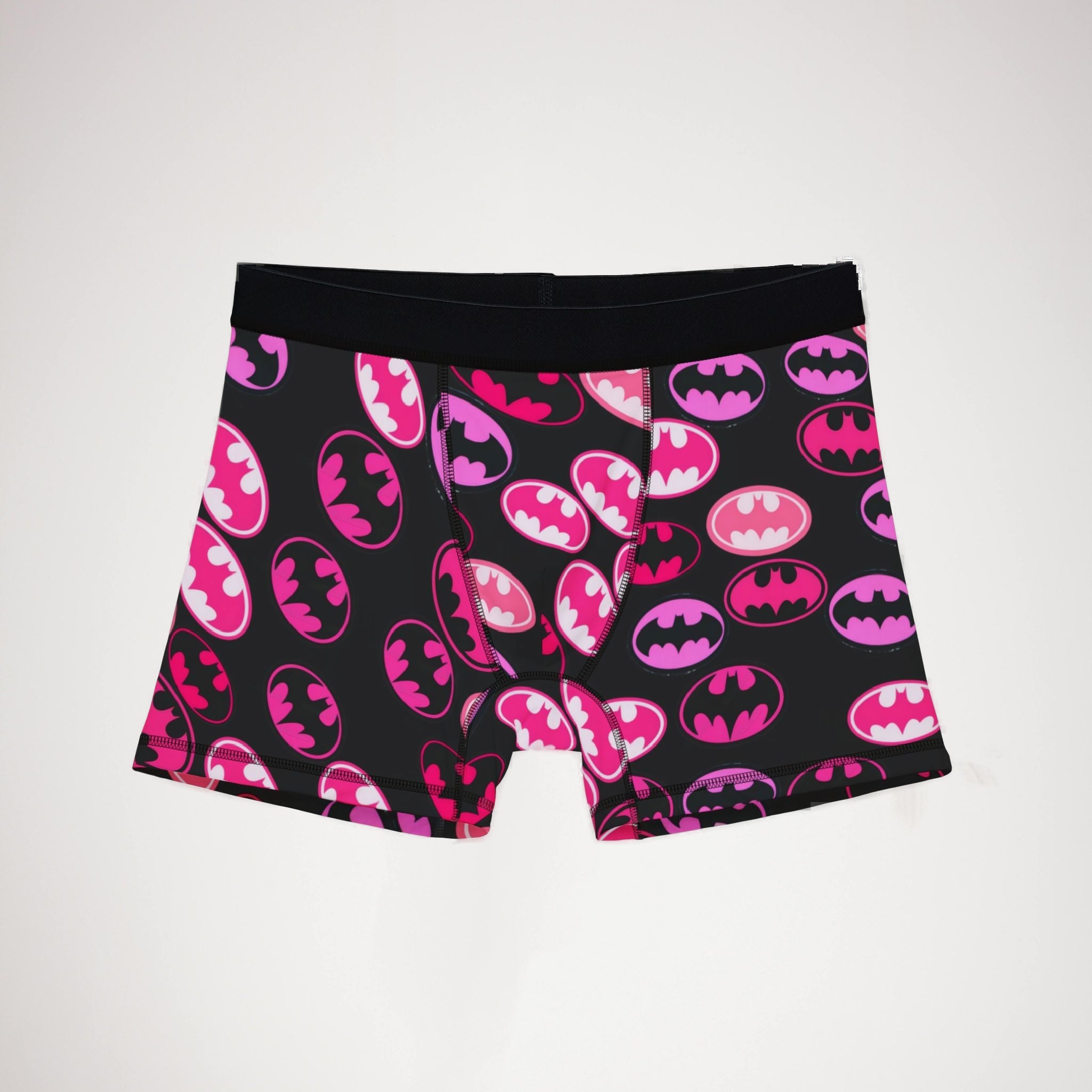 Men's boxers batman rose valentine love black