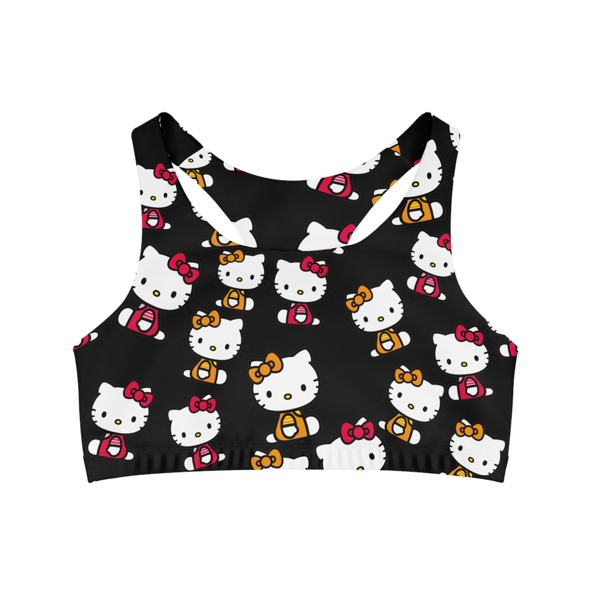 Sports bra kitty two colors black