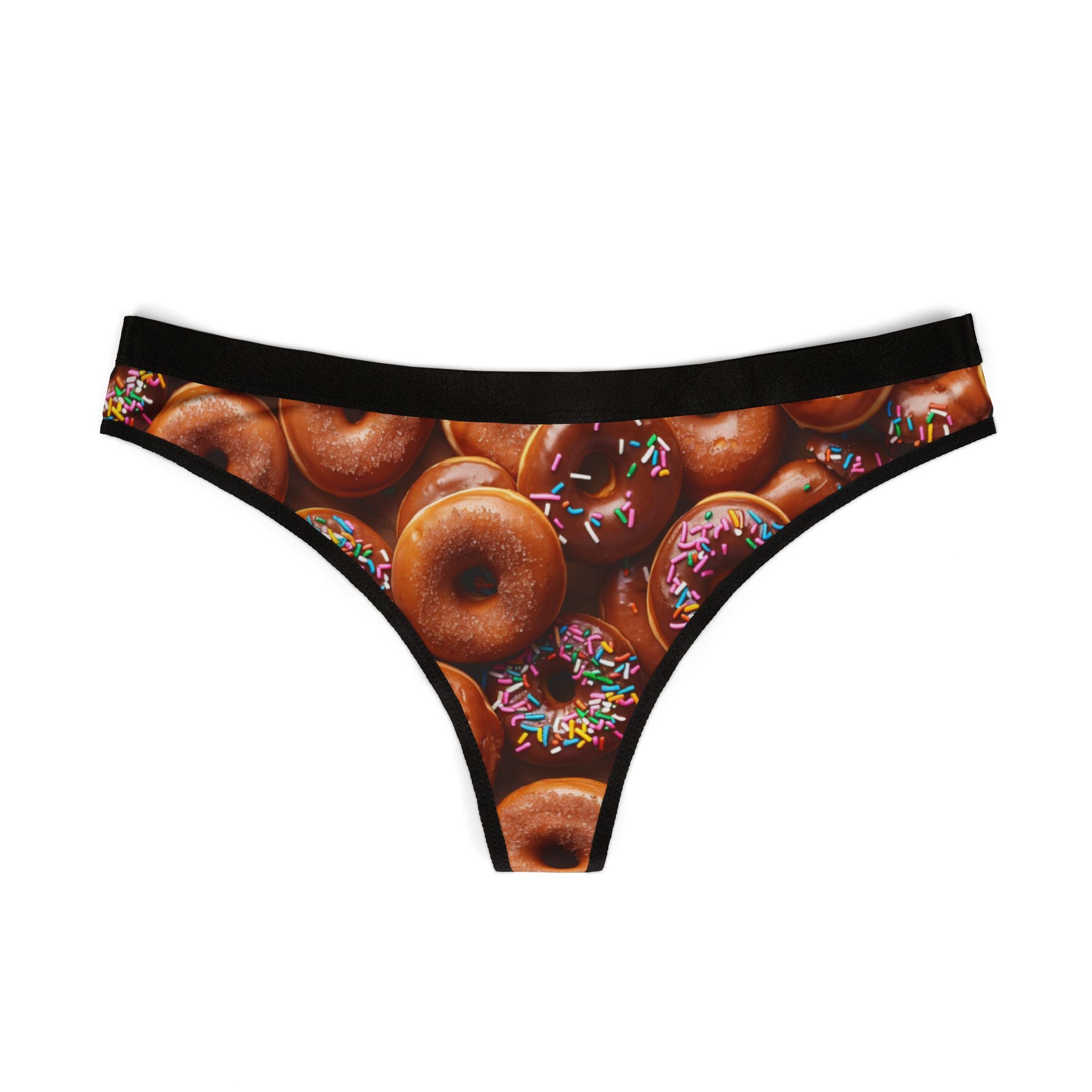 Women's thongs junk food extra