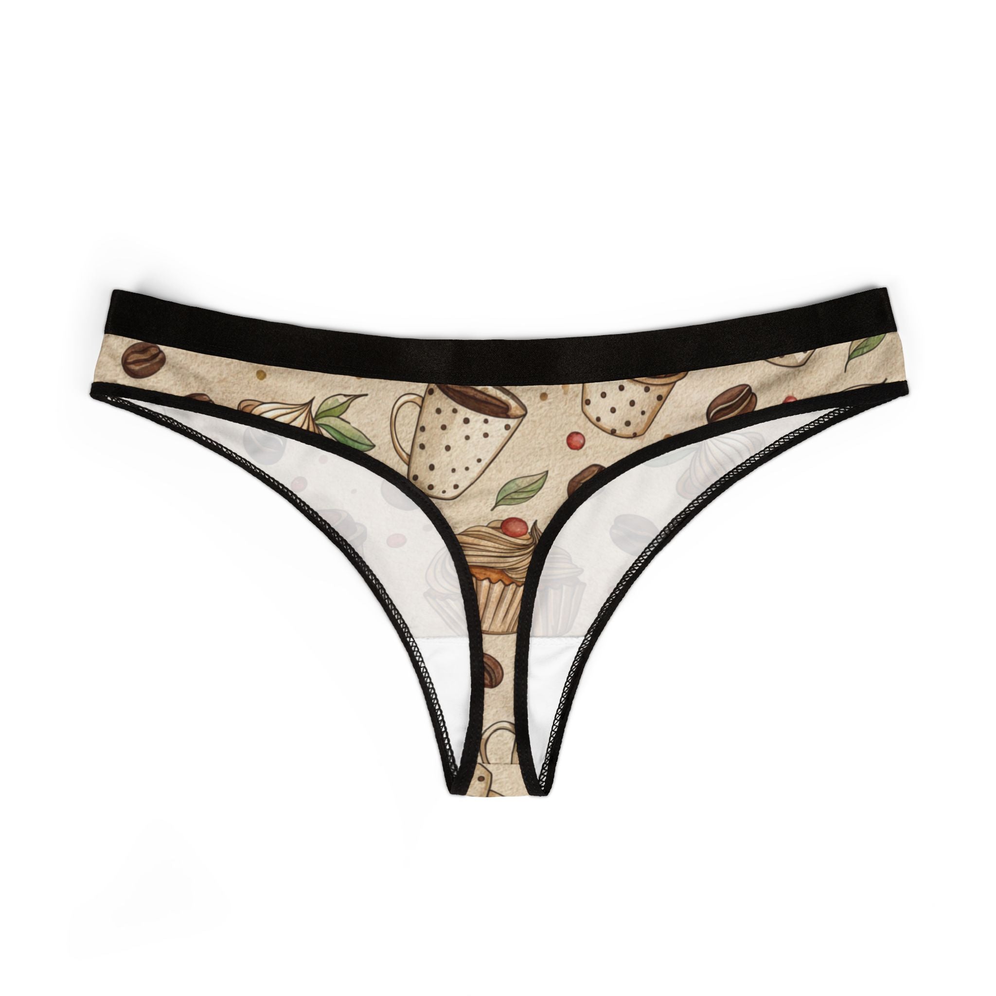 Women's thongs coffee