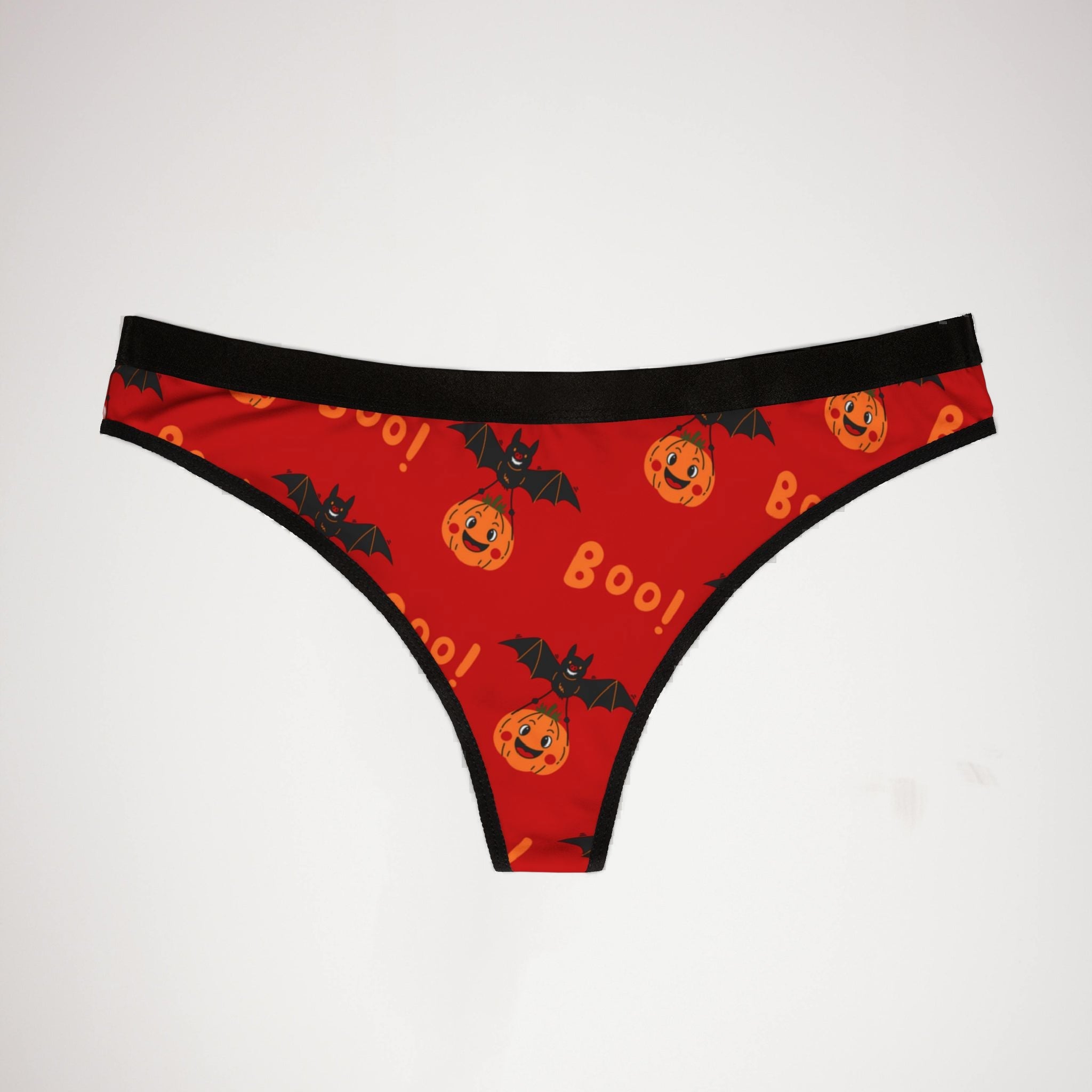 Women's thongs funny halloween