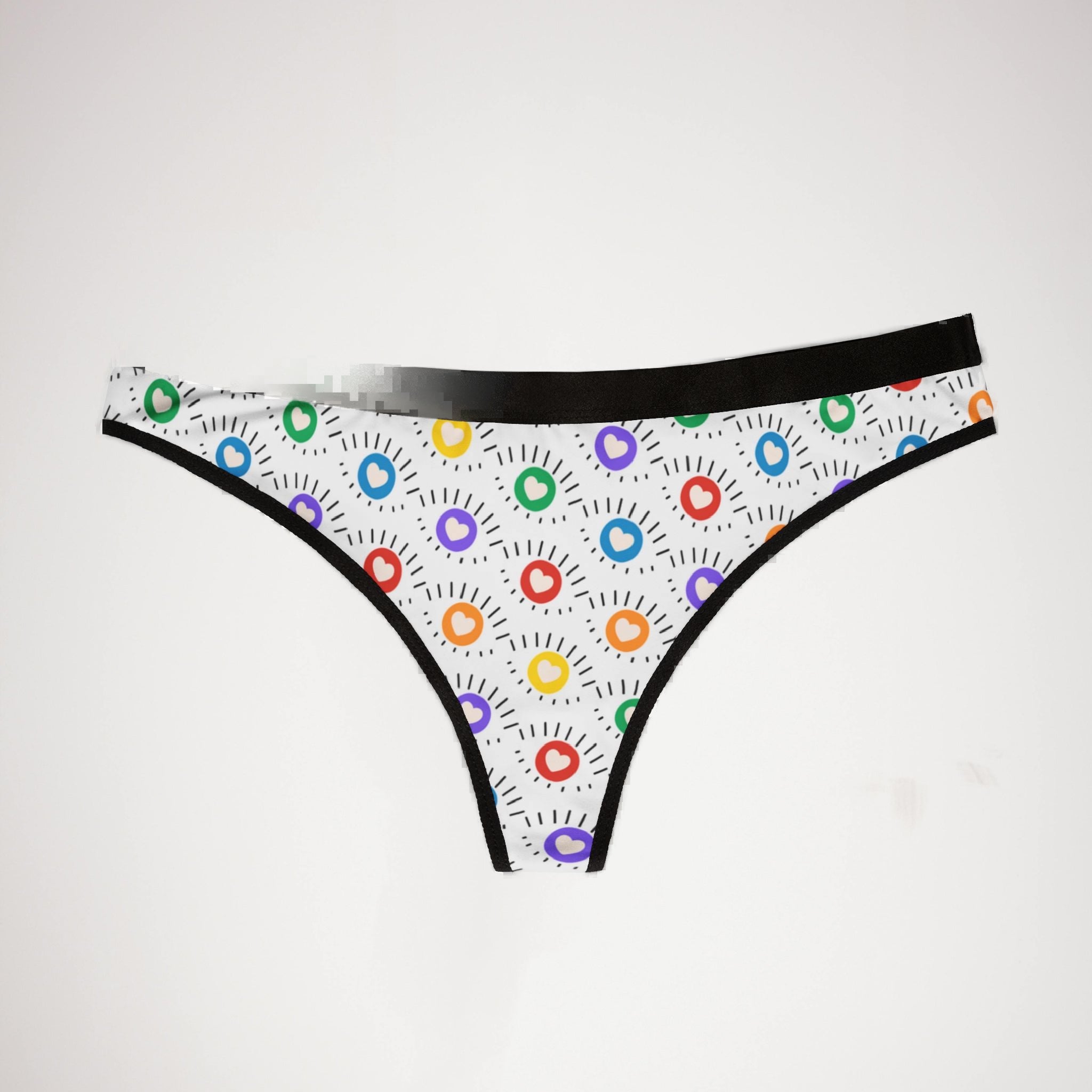 Women's thongs pride month extra