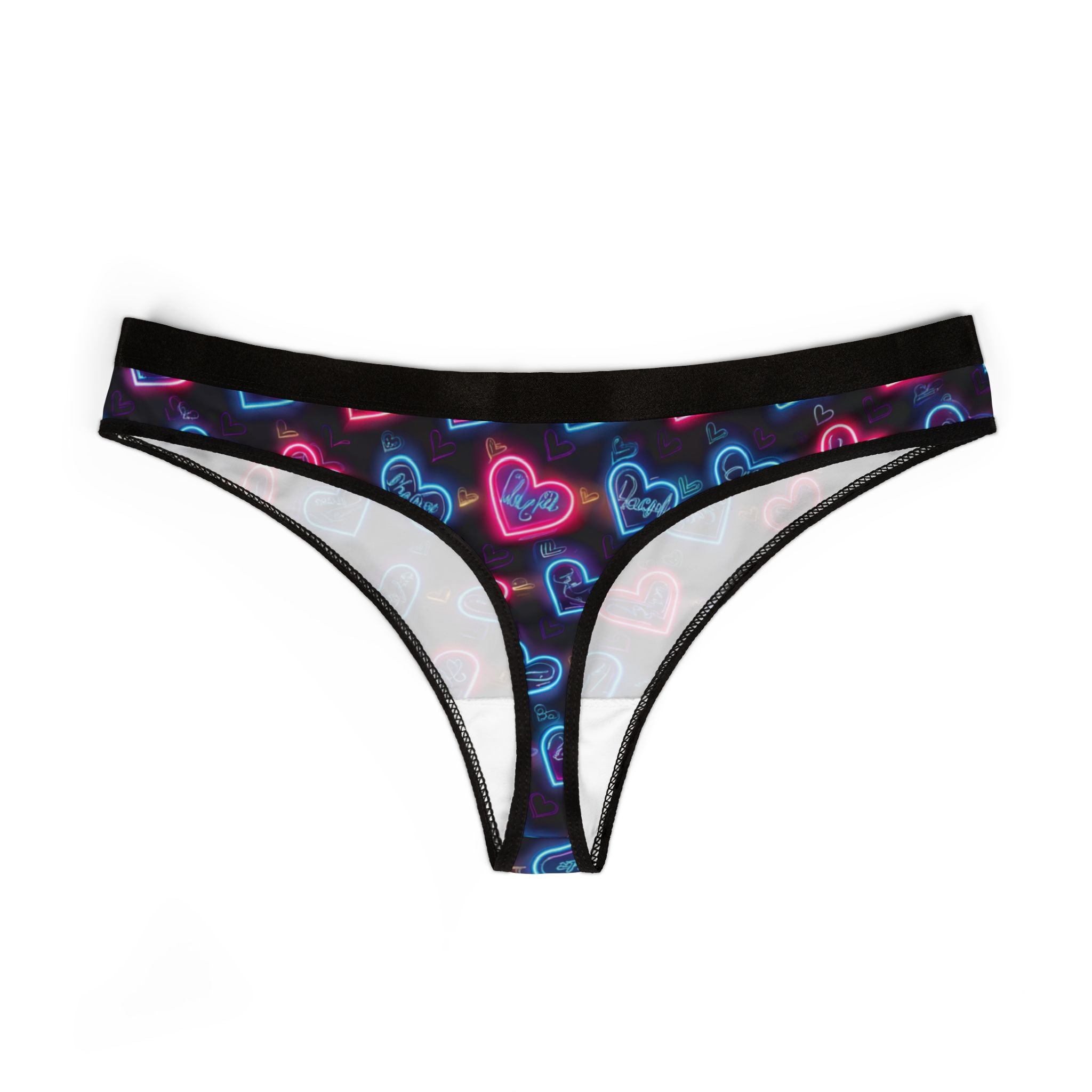 Women's thongs valentine digital extra