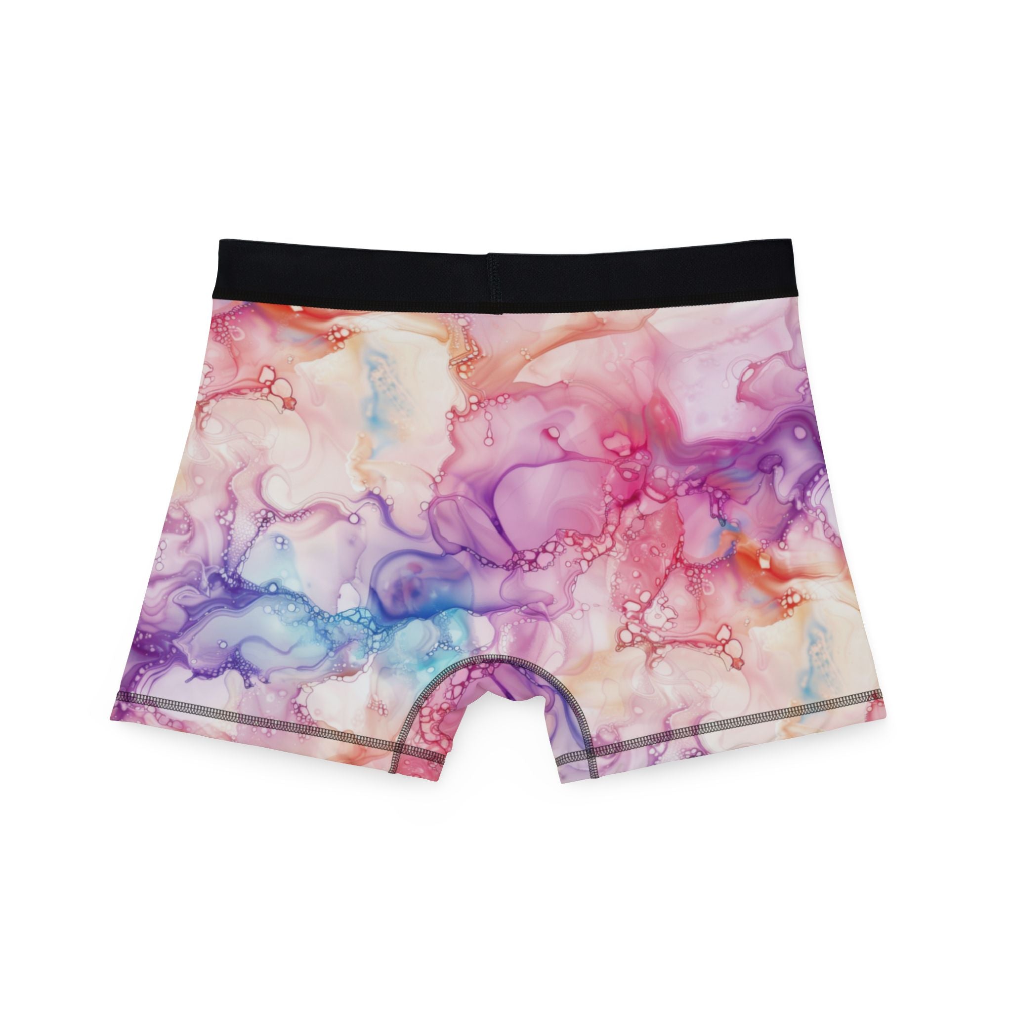 Men's boxers pastel alcohol ink