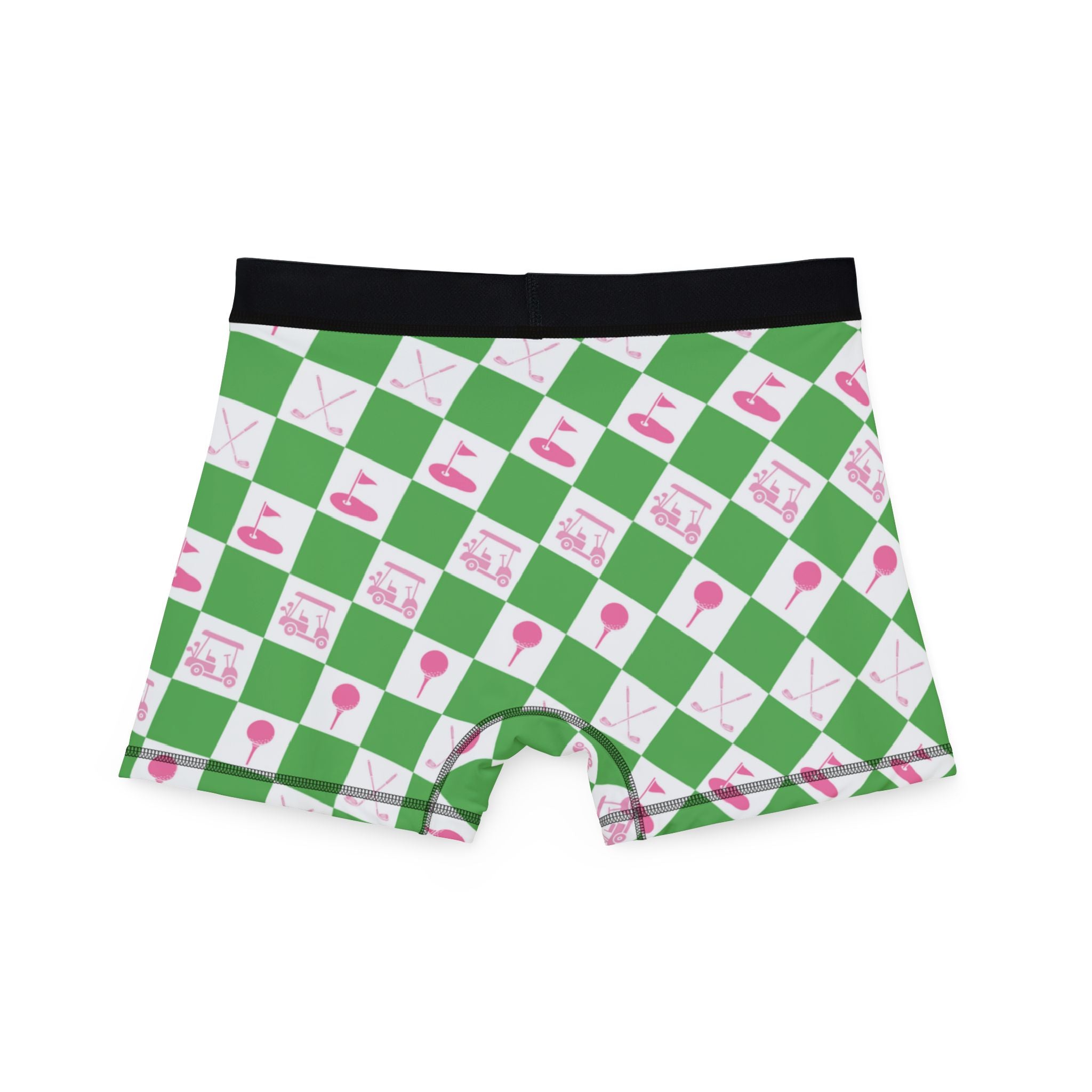 Men's boxers pink golf