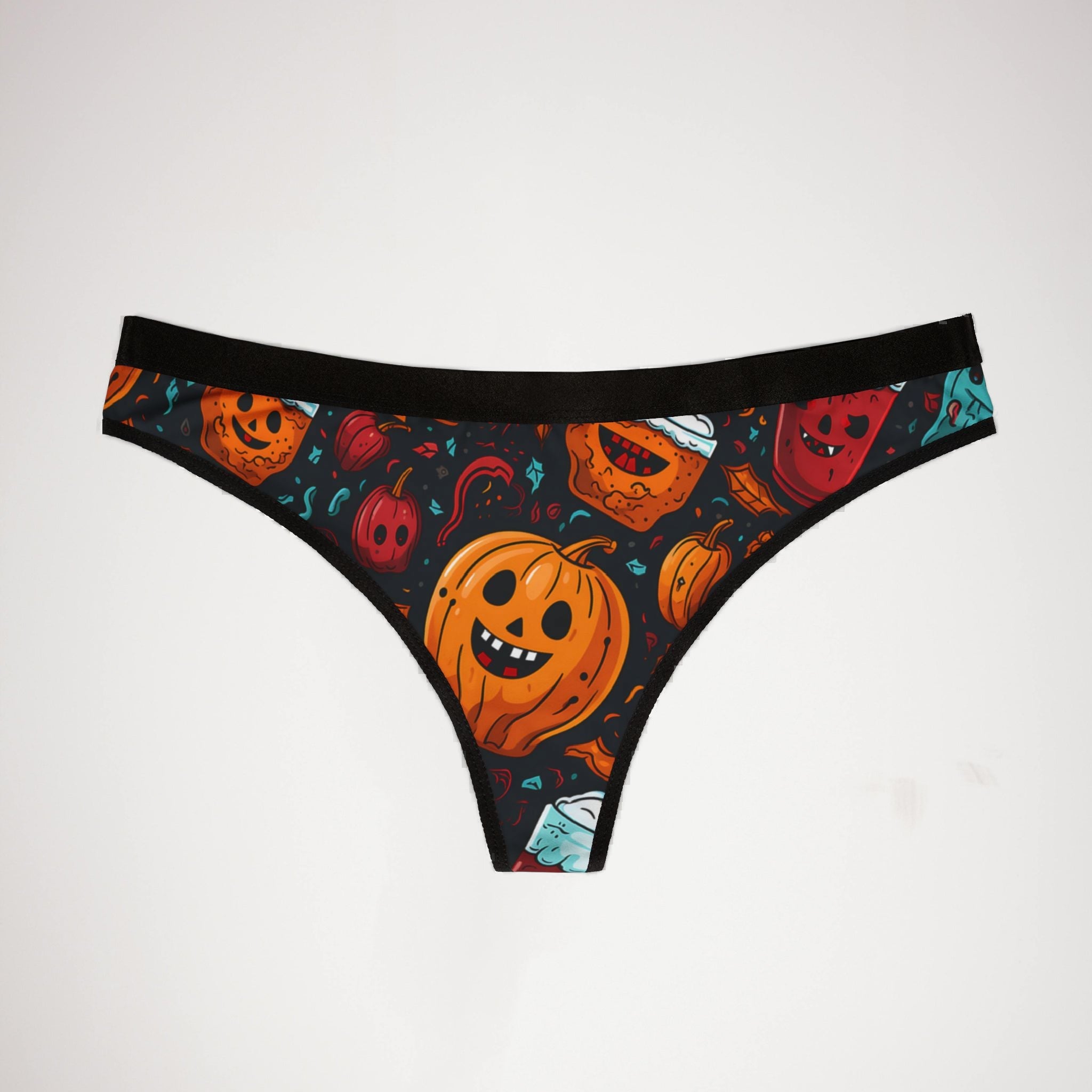 Women's thongs halloween crazy extra