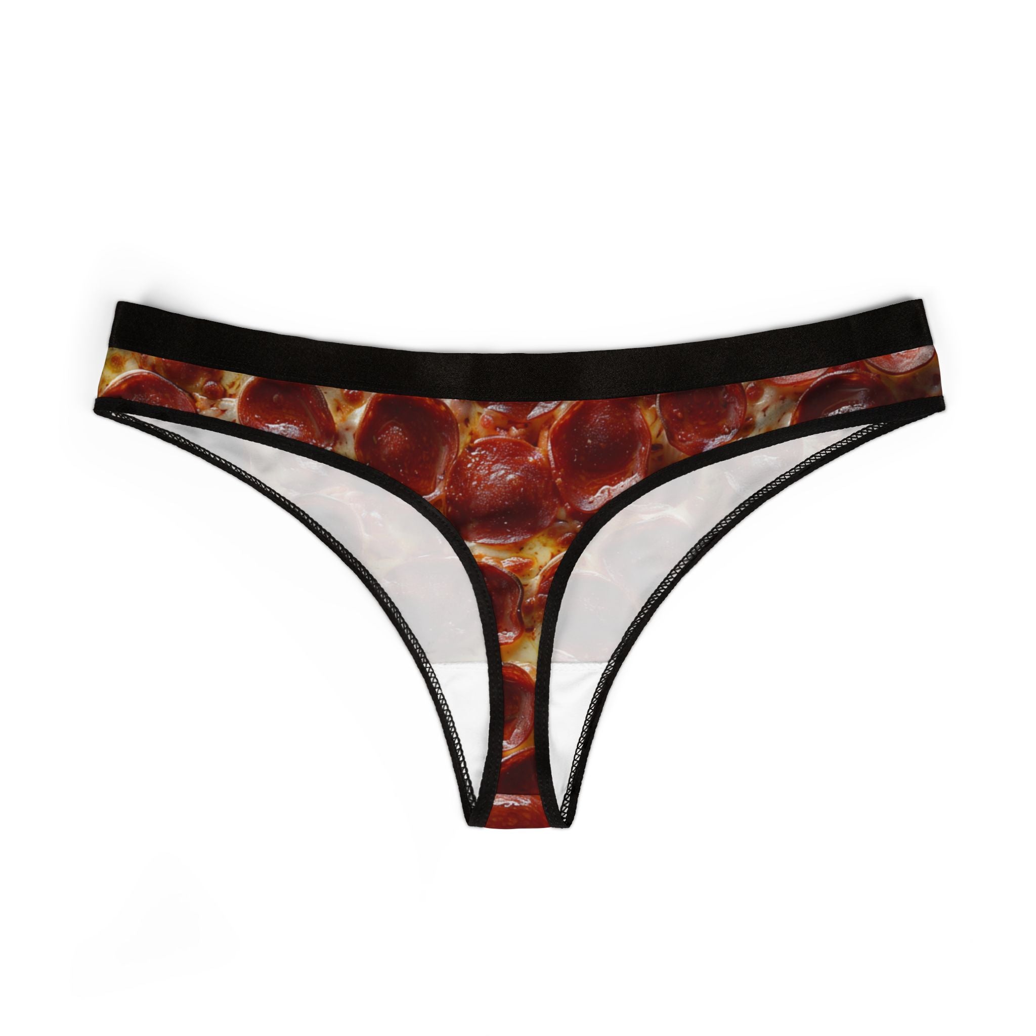 Women's thongs junk food