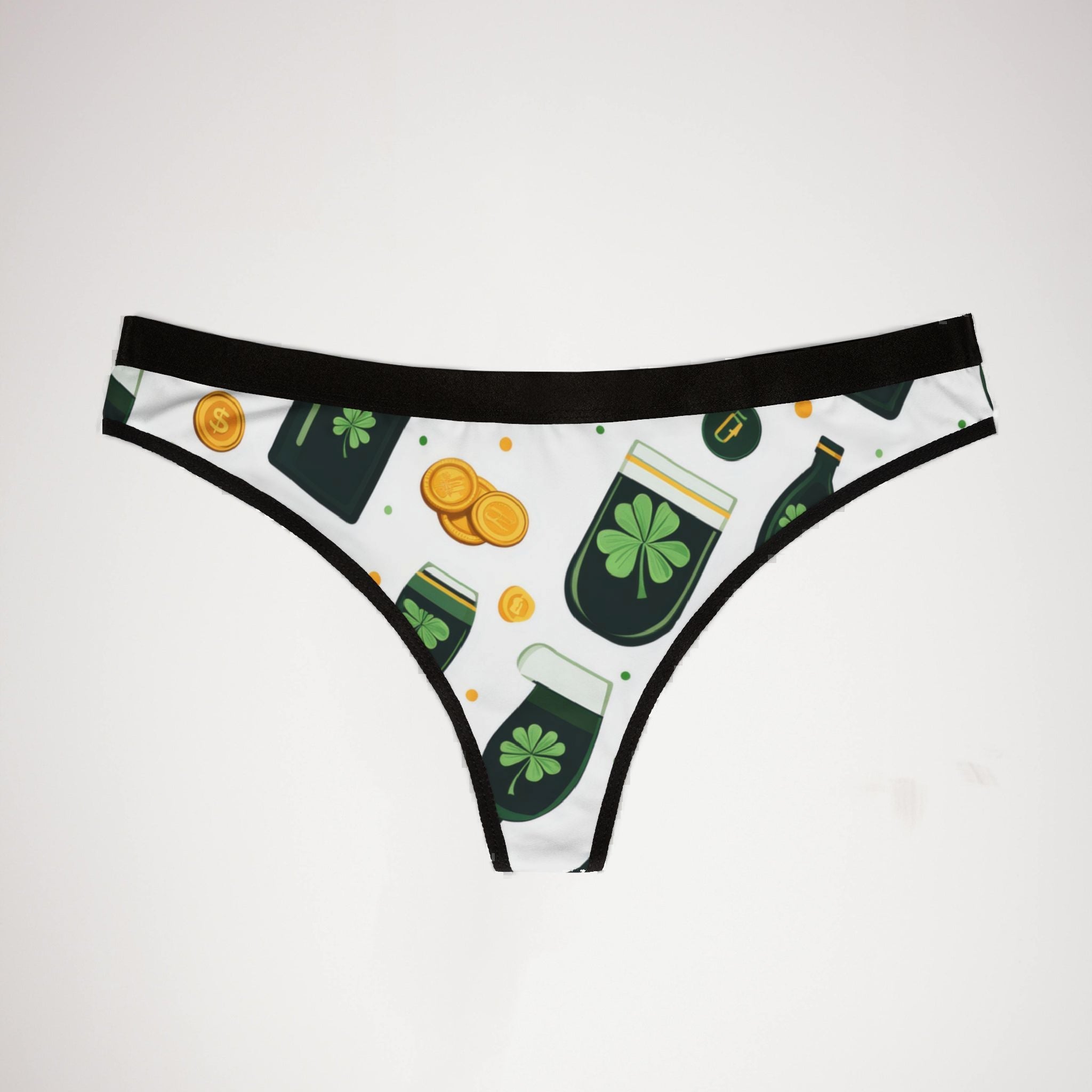 Women's thongs st patricks day three