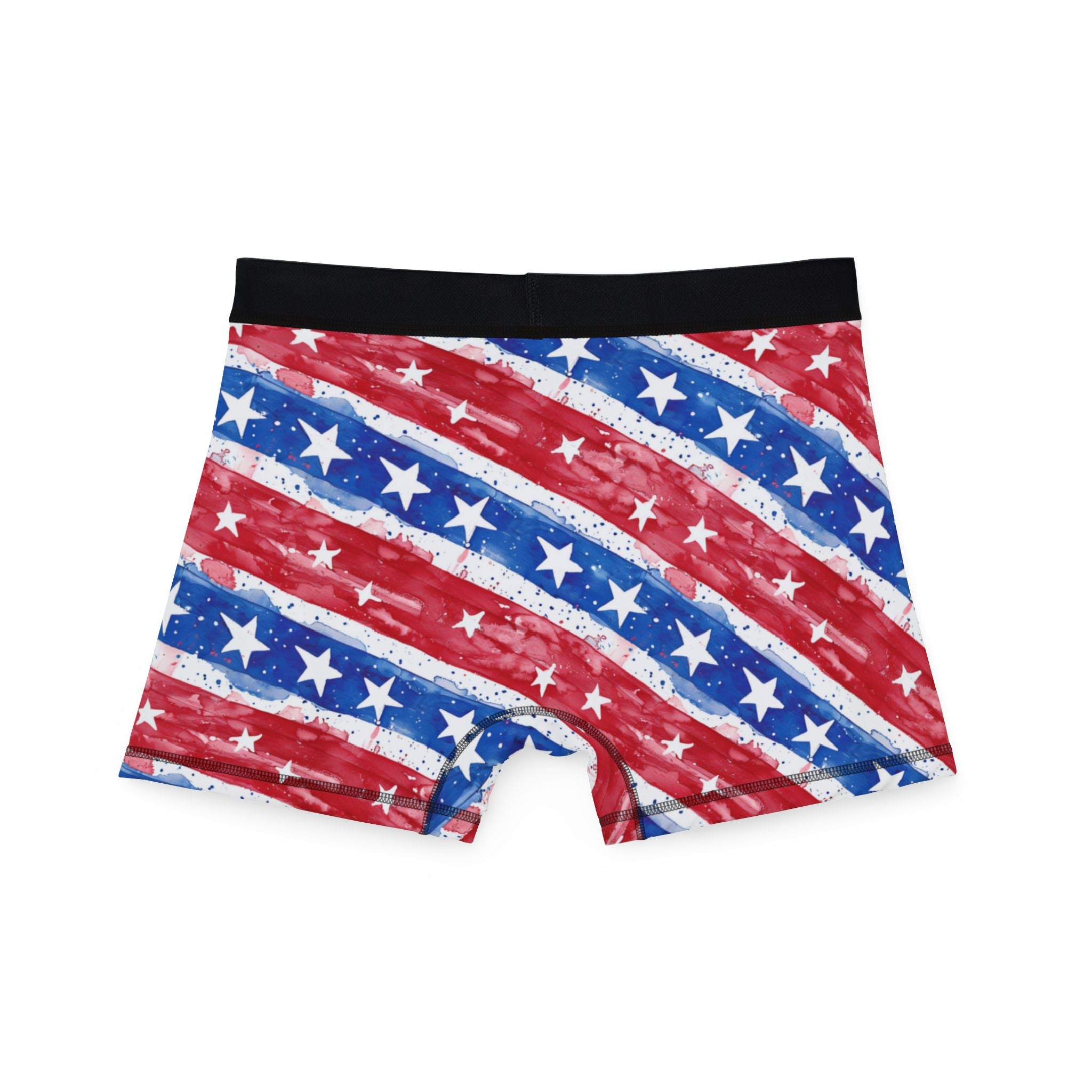 Men's boxers watercolor 4th of july