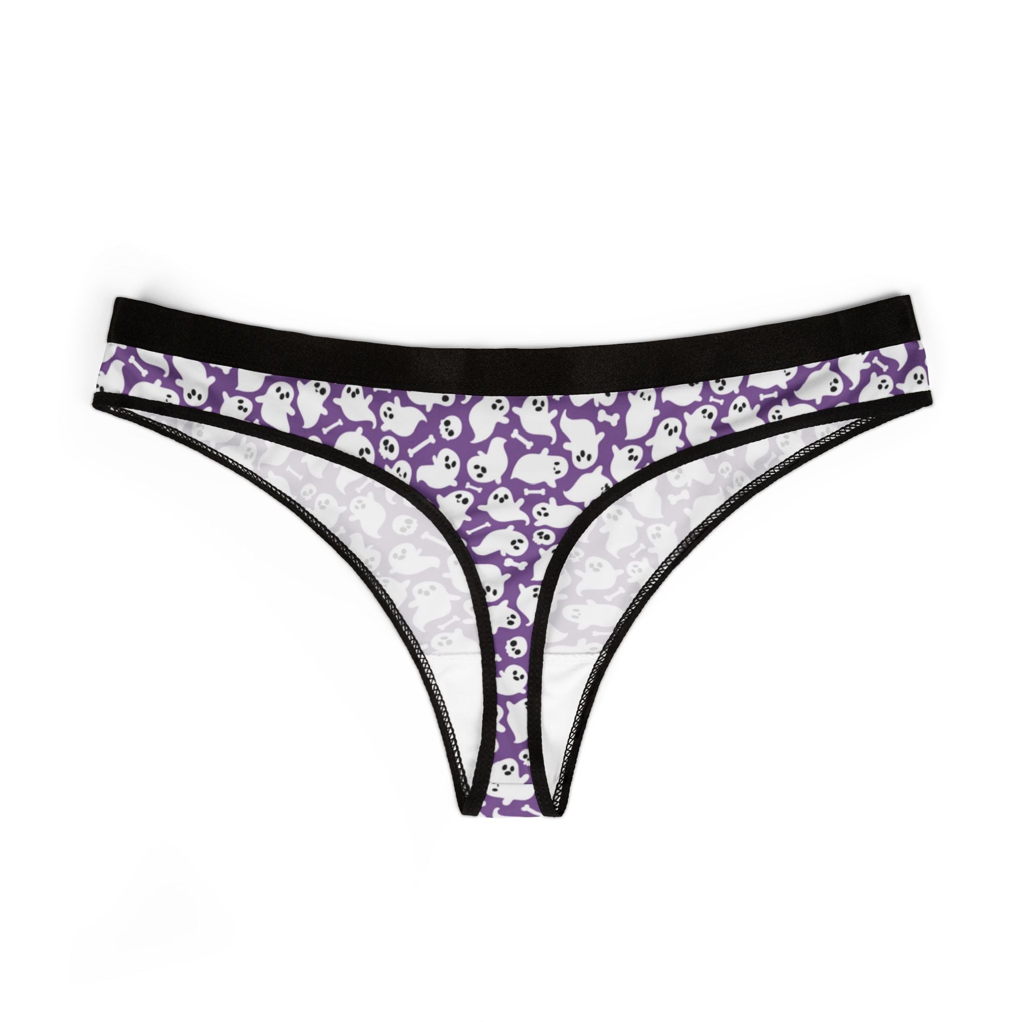 Women's thongs cute halloween extra