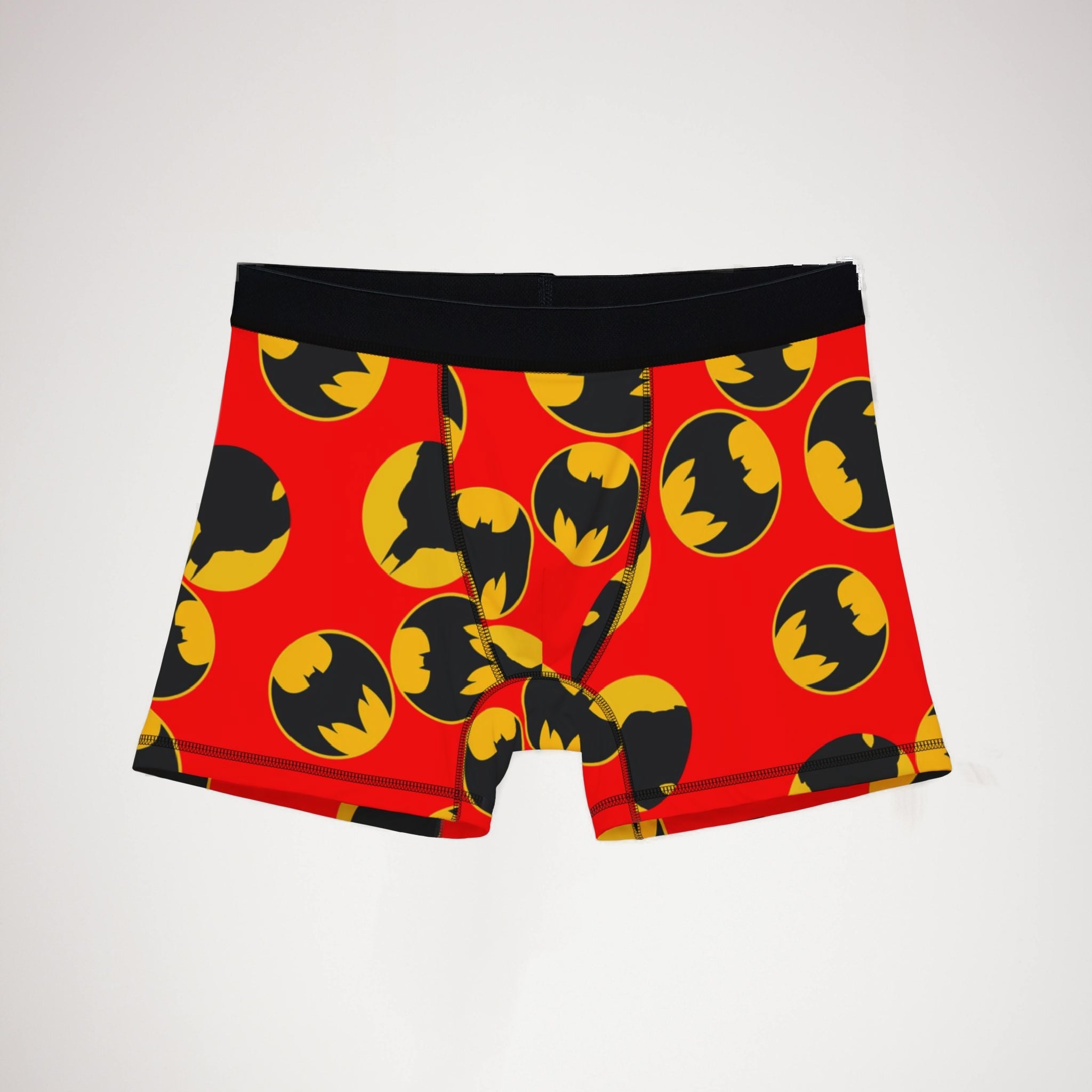 Men's boxers batman circle red