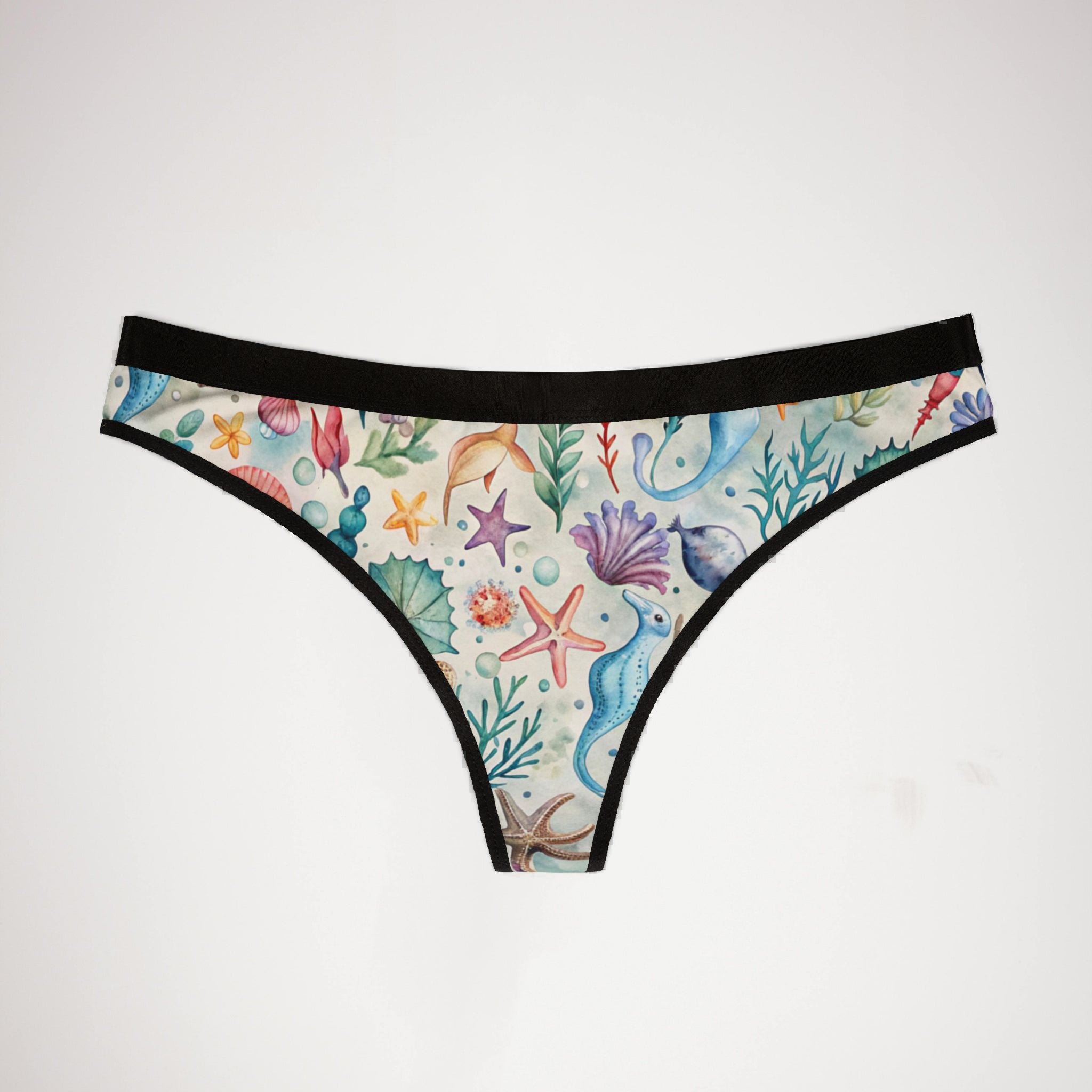 Women's thongs sea ocean