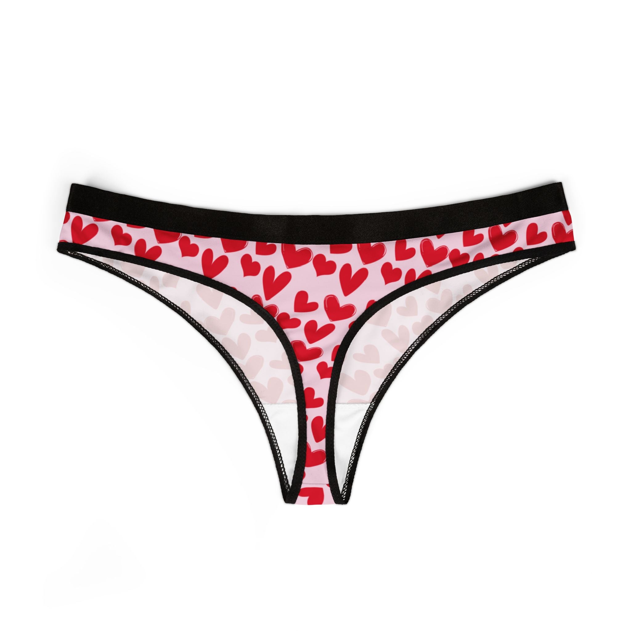 Women's thongs romantic valentine