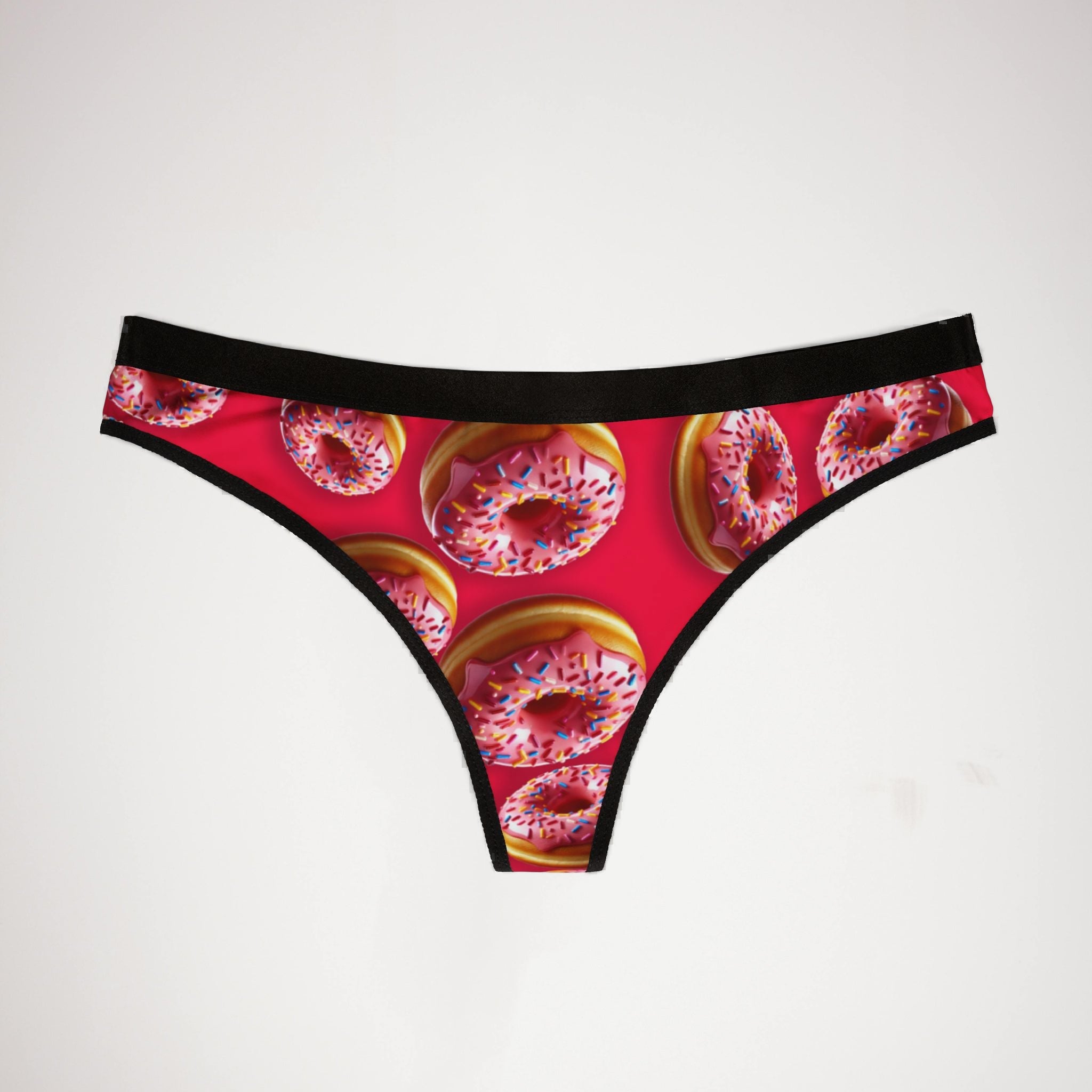 Women's thongs donut red