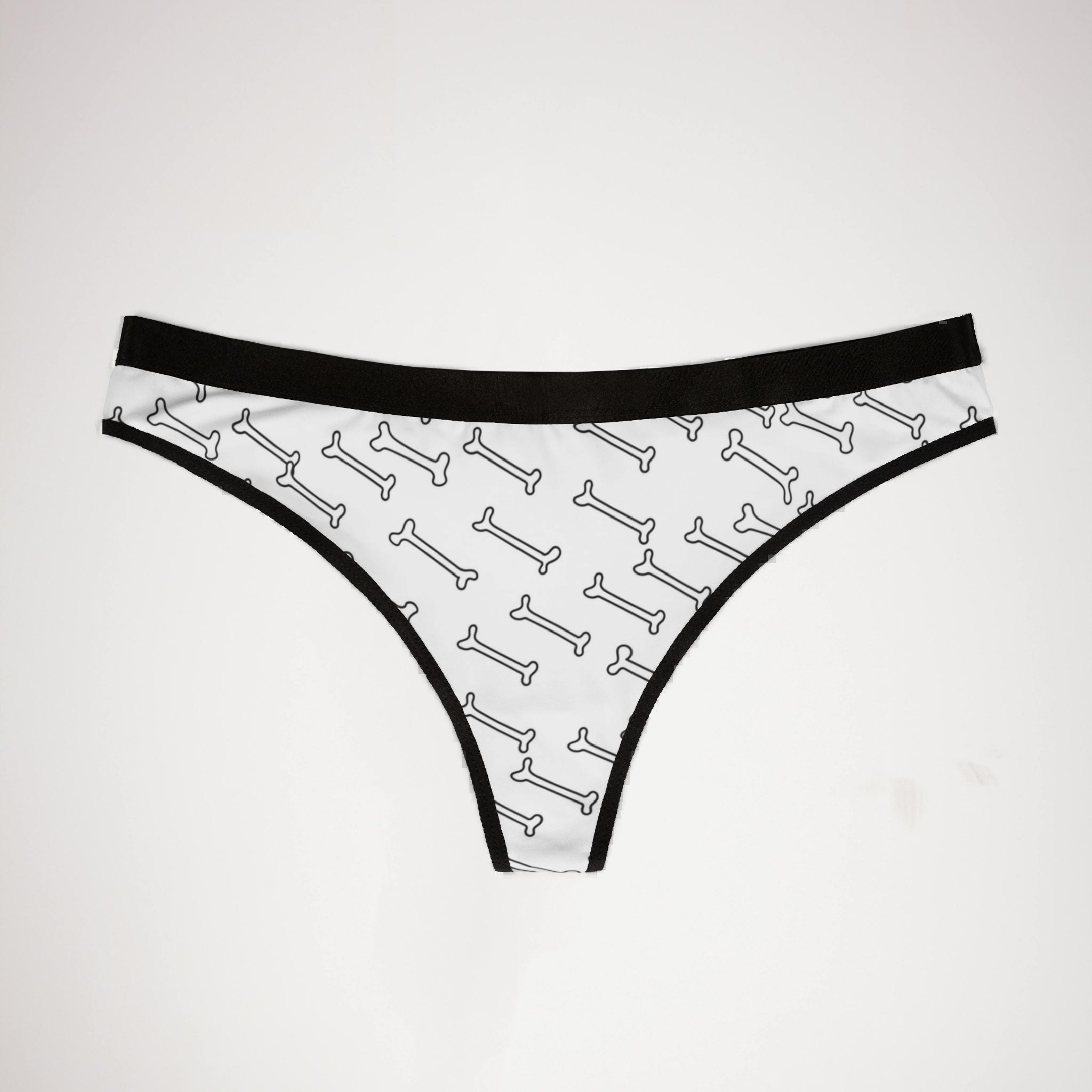 Women's thongs cute dog