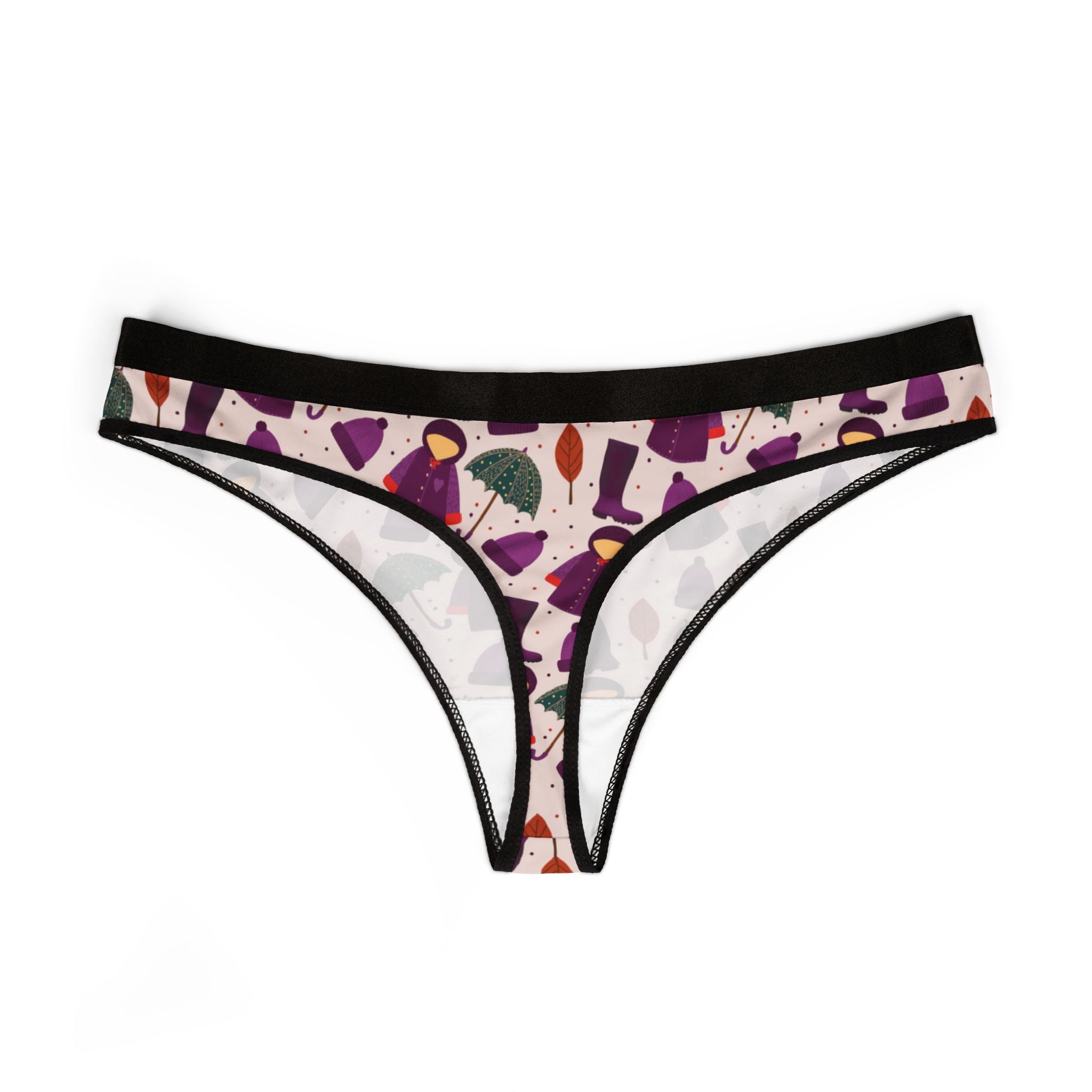 Women's thongs cosy autumn