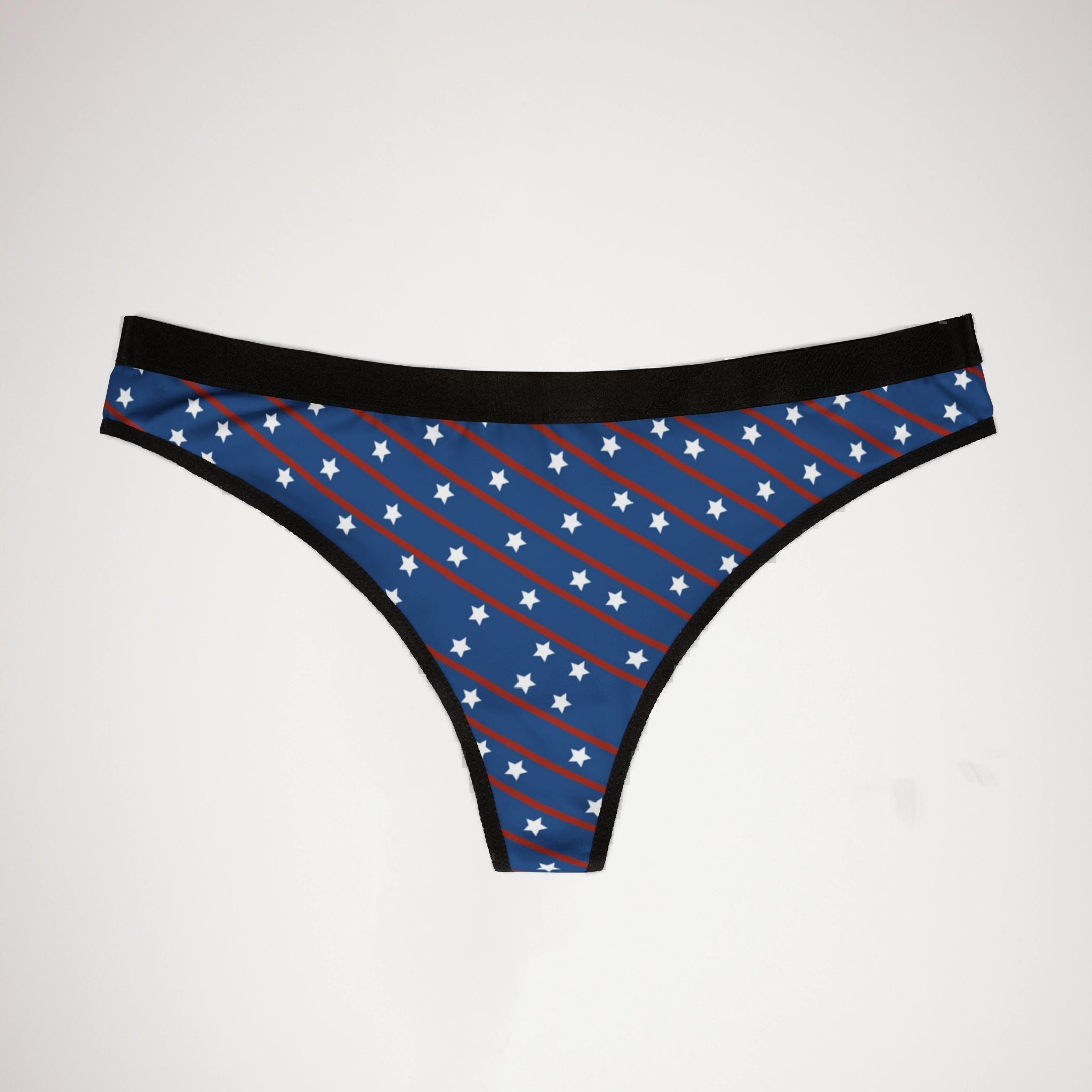 Women's thongs 4th of july usa
