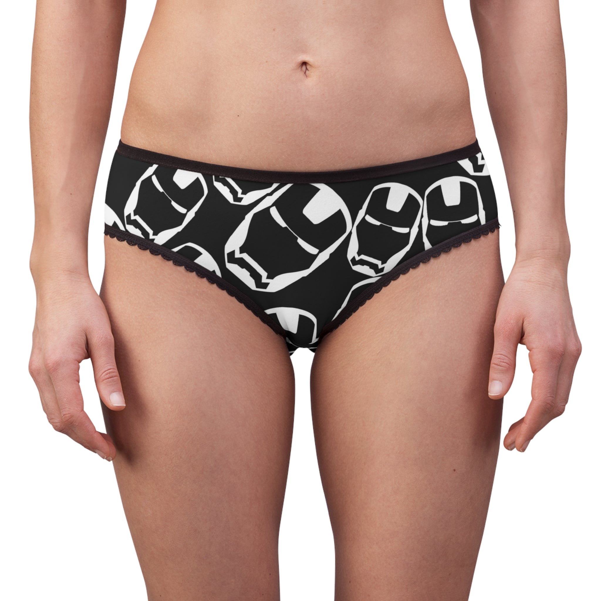 Women's briefs iron man black