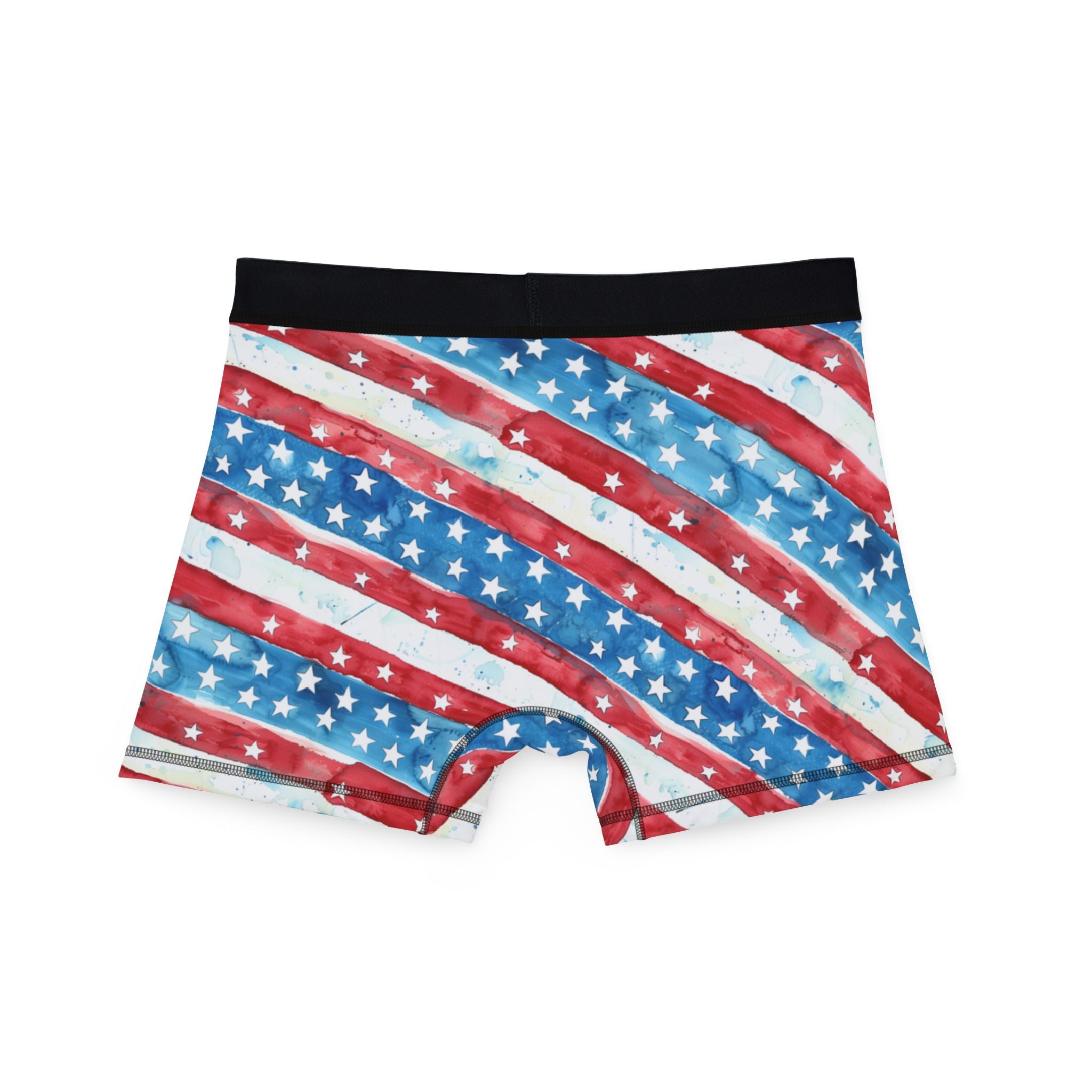 Men's boxers watercolor 4th of july
