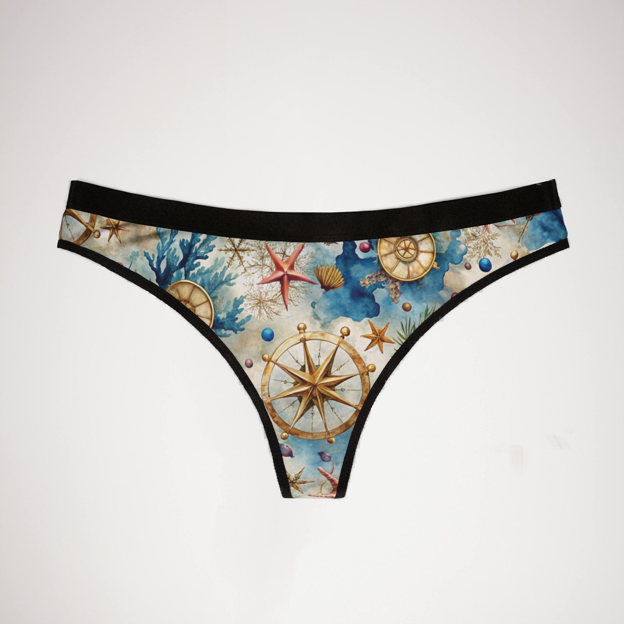 Women's thongs sea ocean