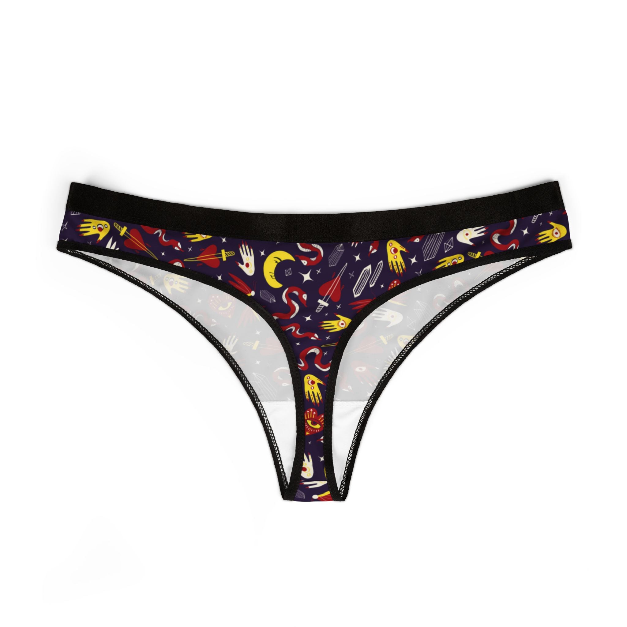 Women's thongs magic halloween