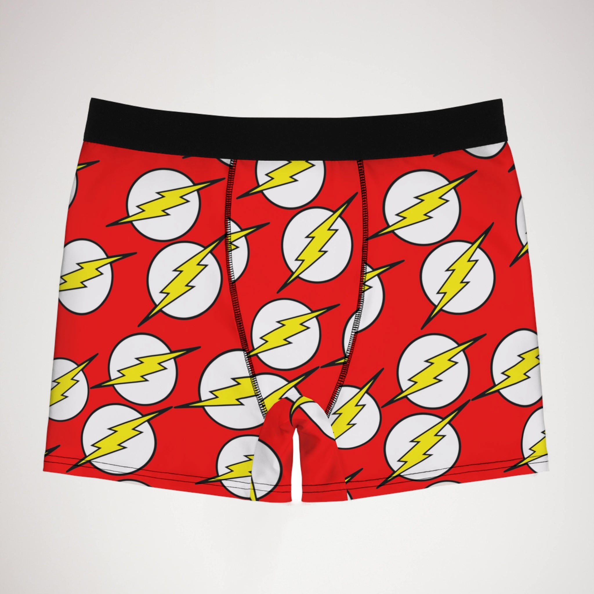 Men's boxer briefs shazam flash red