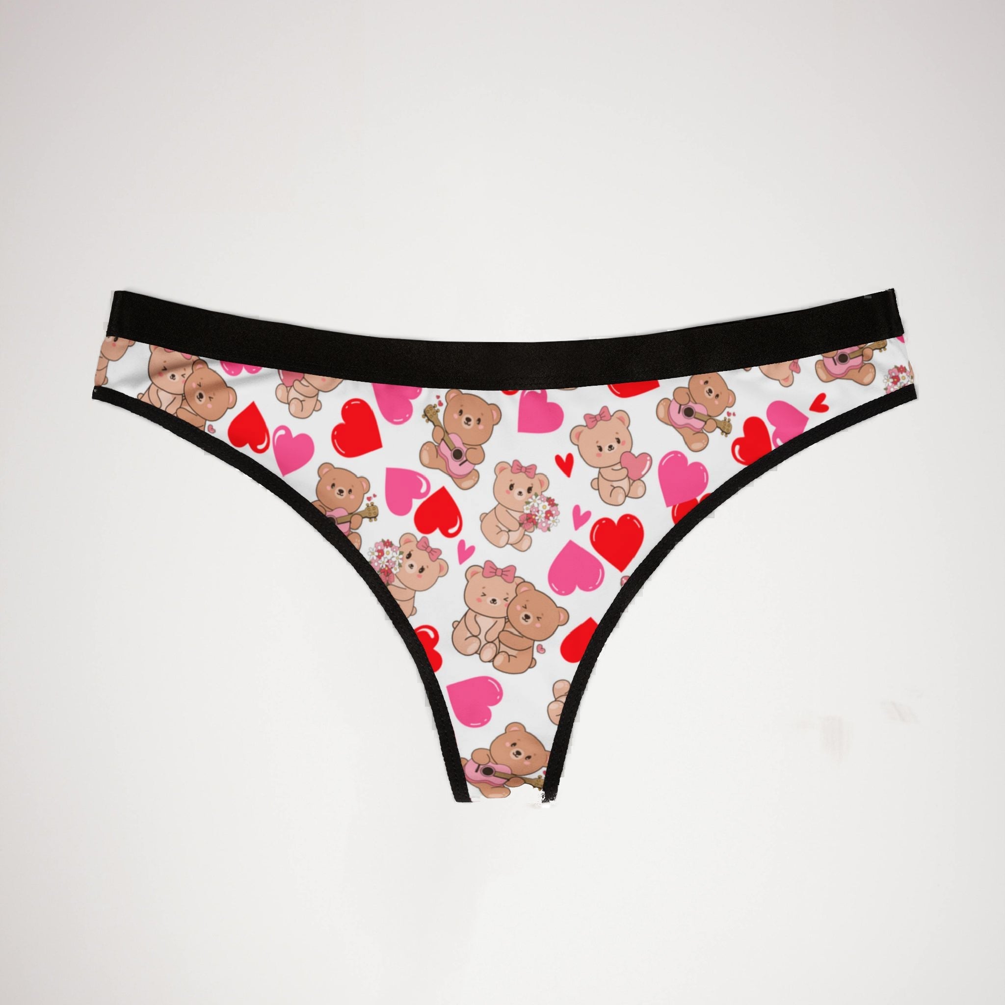 Women's thongs romantic valentine