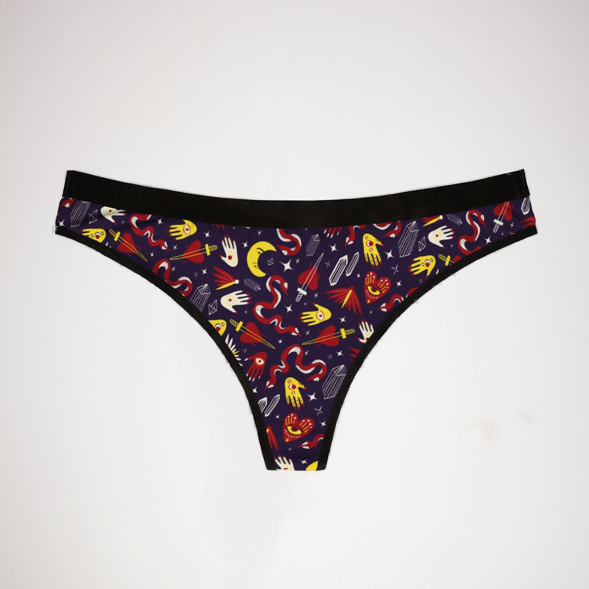 Women's thongs magic halloween