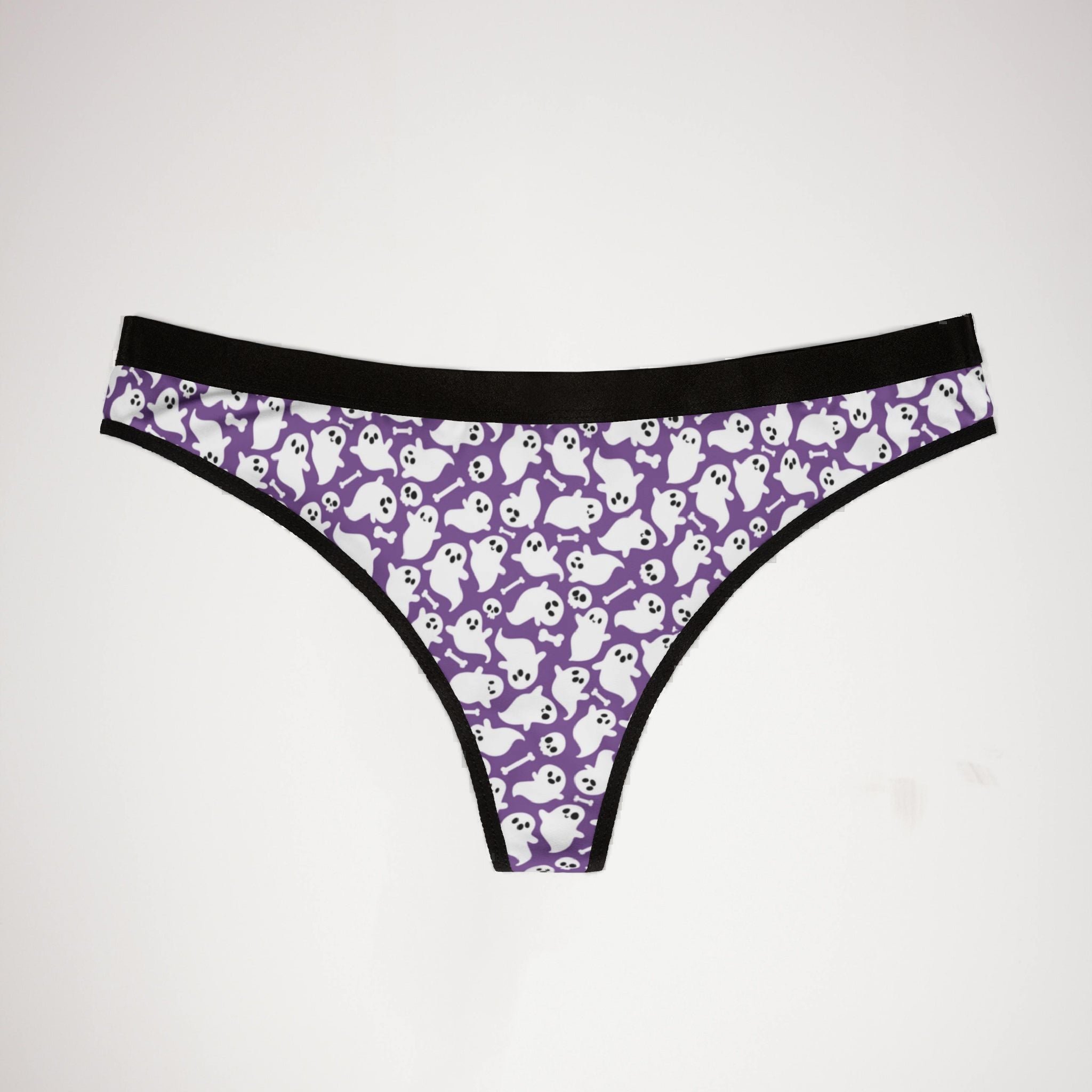 Women's thongs cute halloween extra