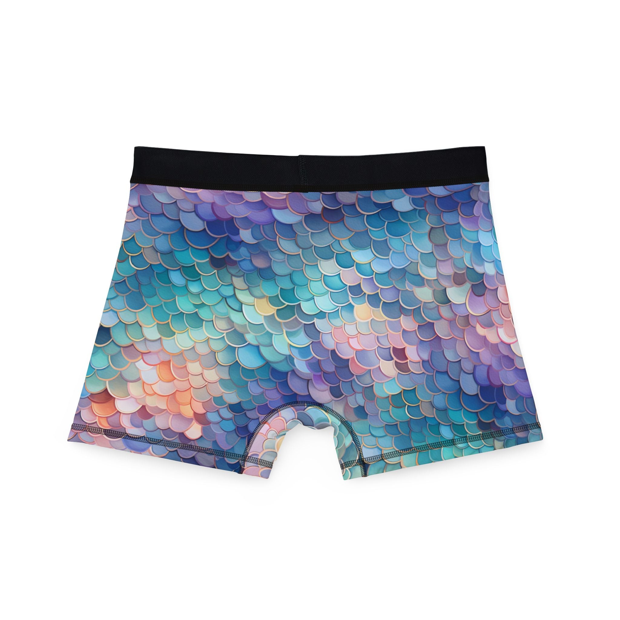 Men's boxers mermaid scales