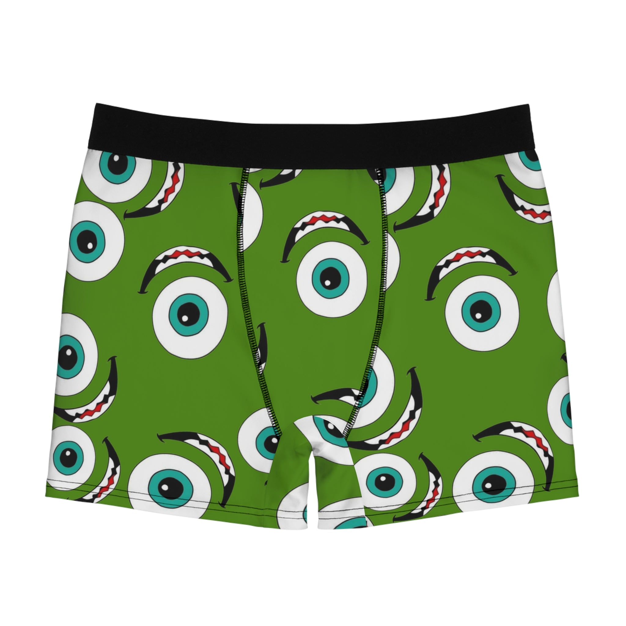 Men's boxer briefs Mike wazowski green