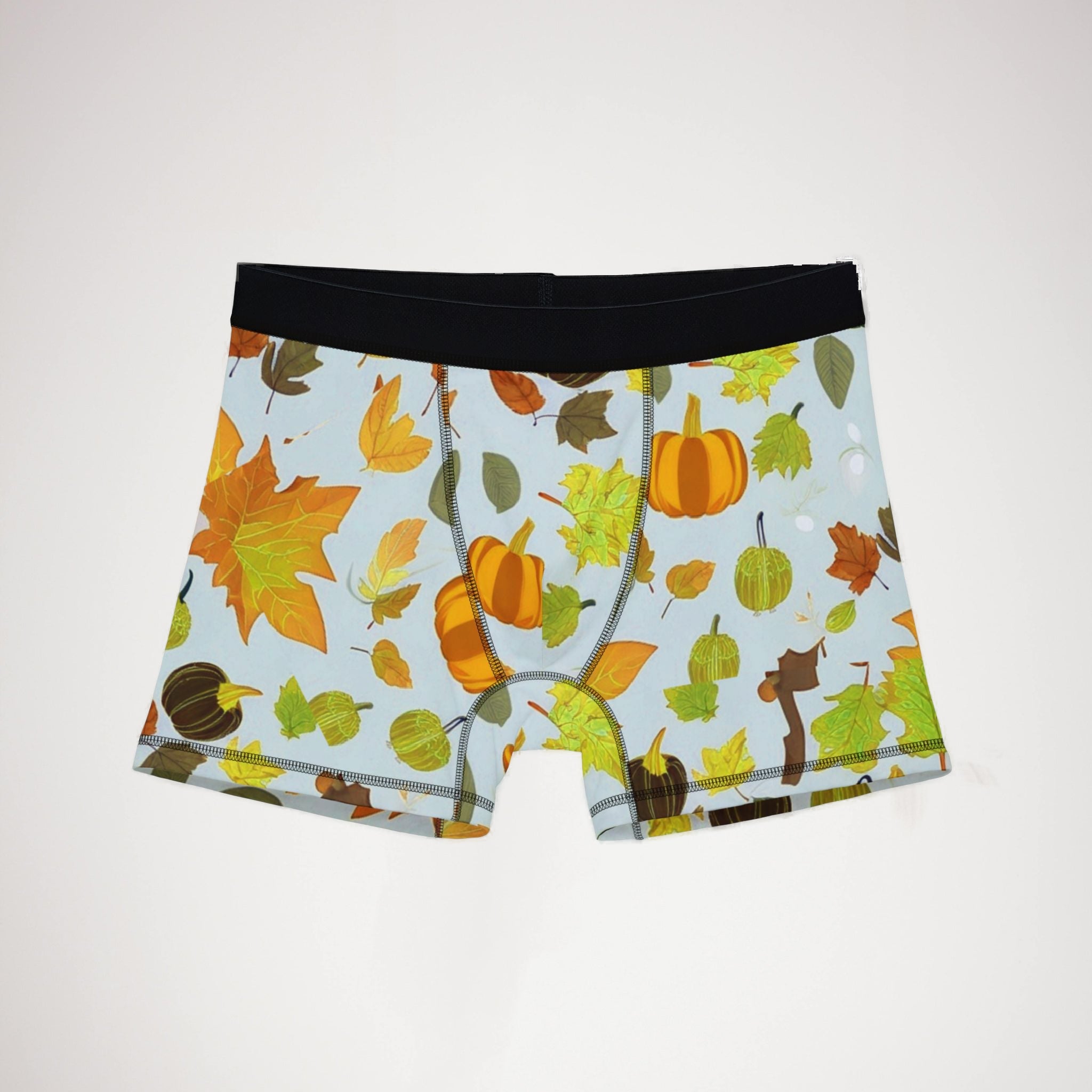 Men's boxers autumn leaves