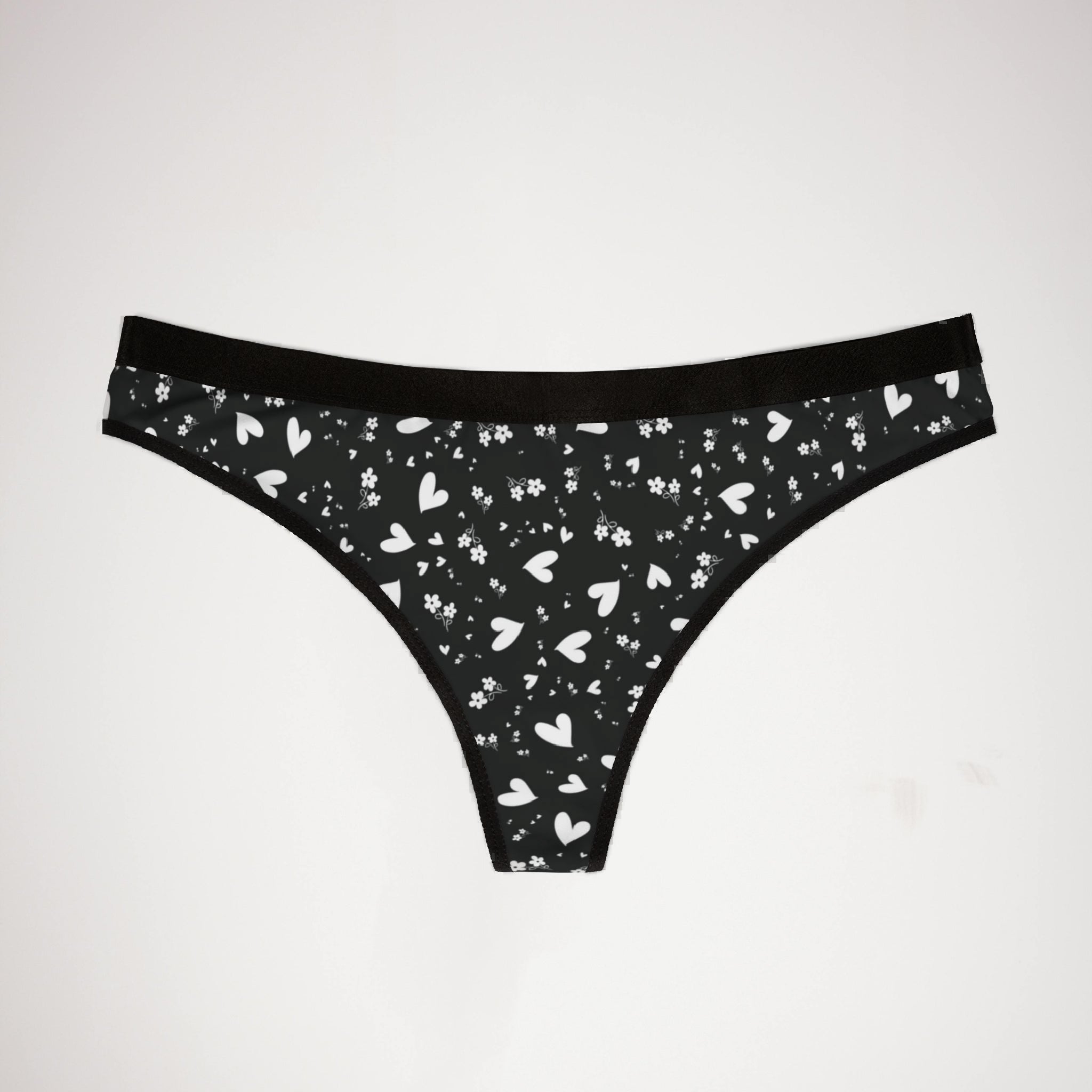 Women's thongs happy valentine's day