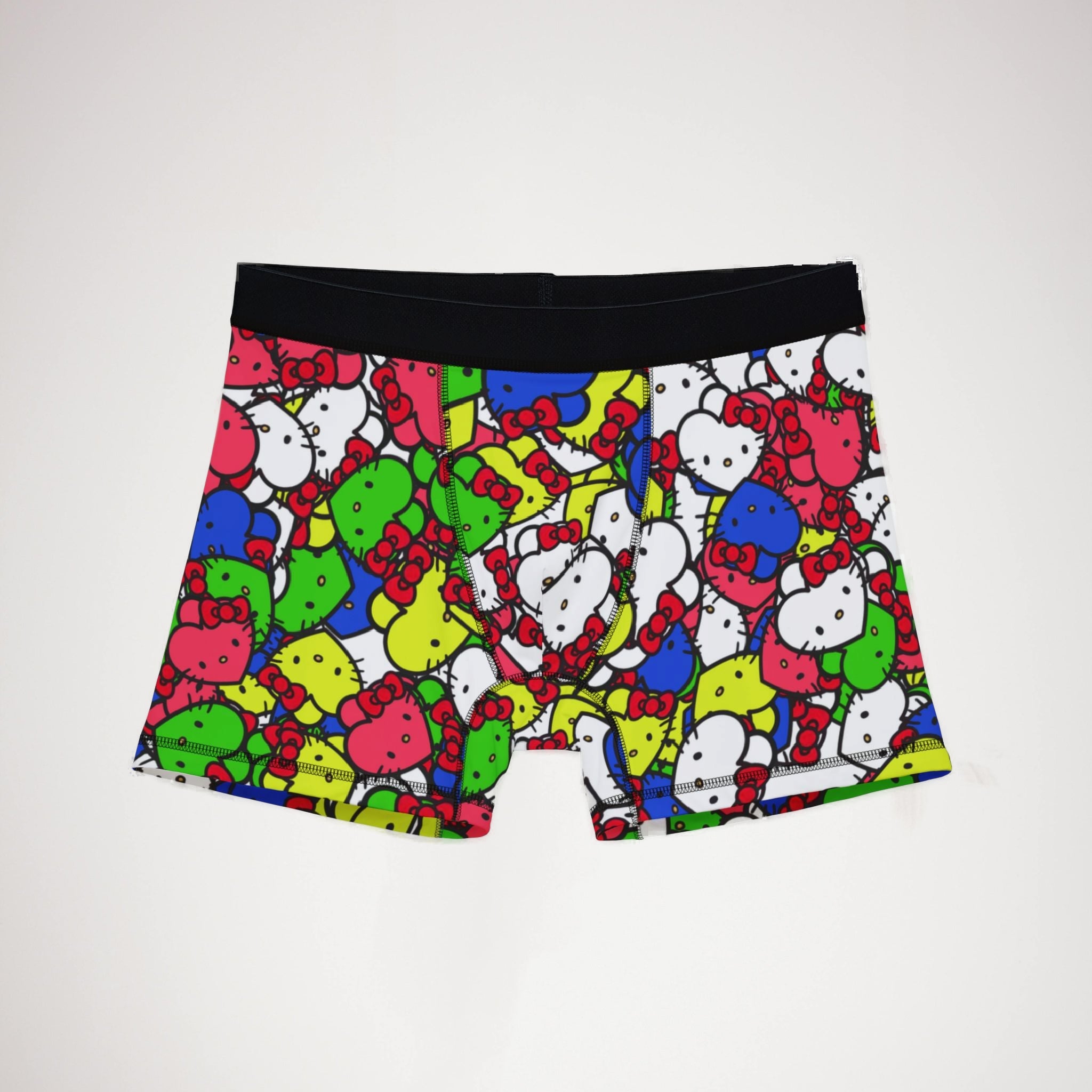 Men's boxers kitty hearts multi colors nature