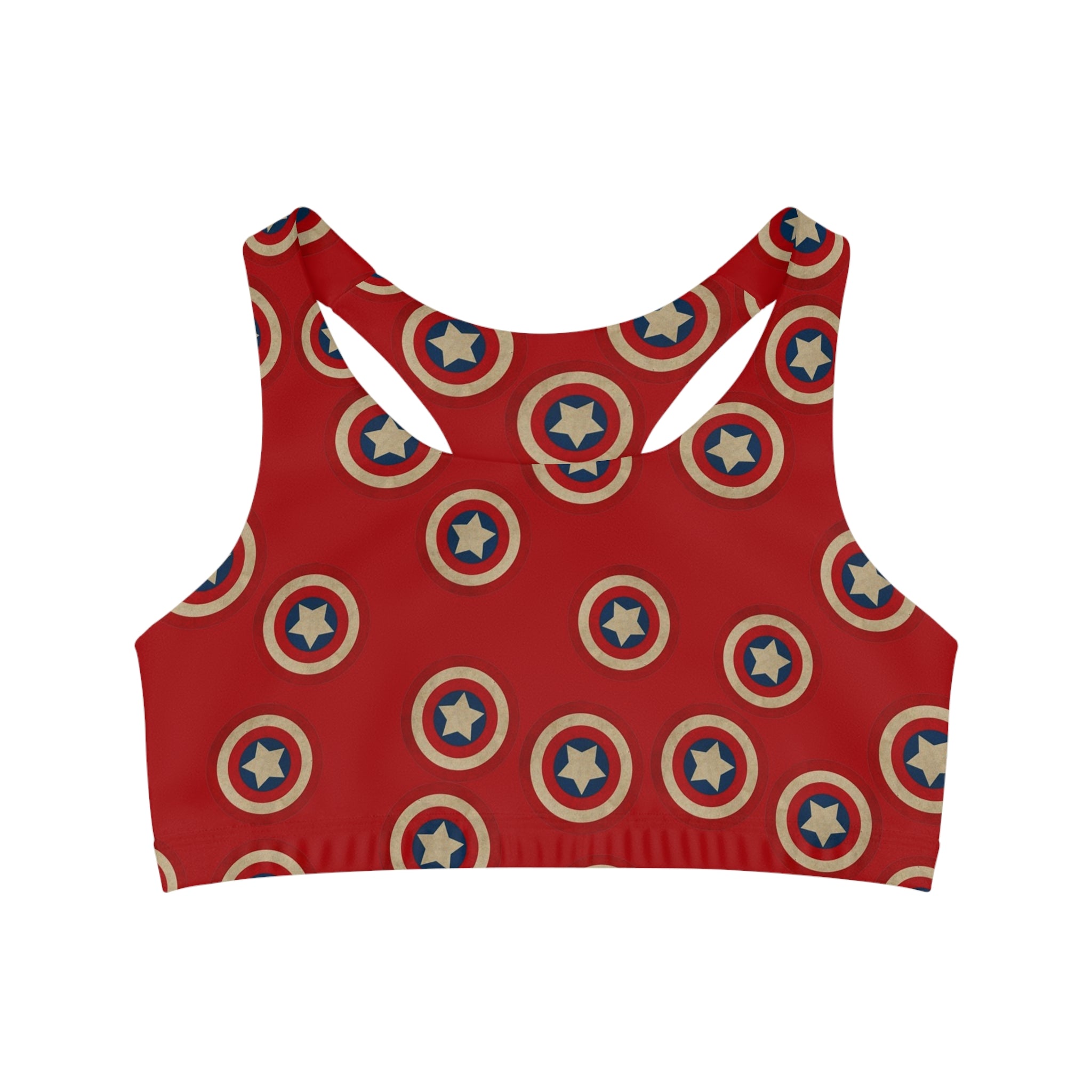 Sports bra captain  red