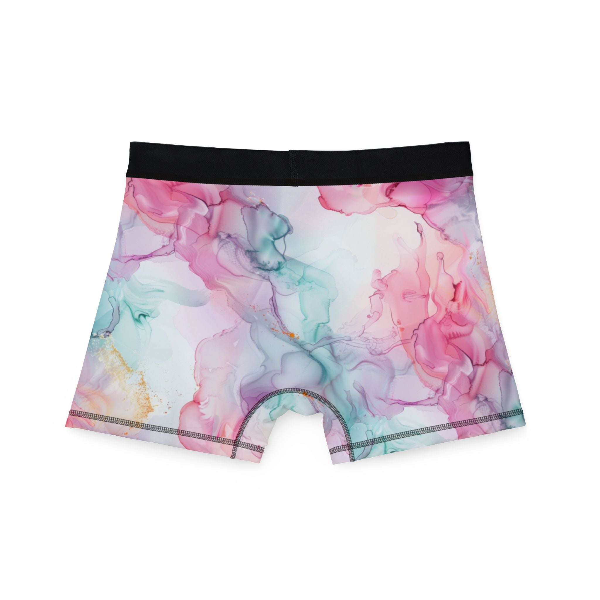 Men's boxers pastel alcohol ink