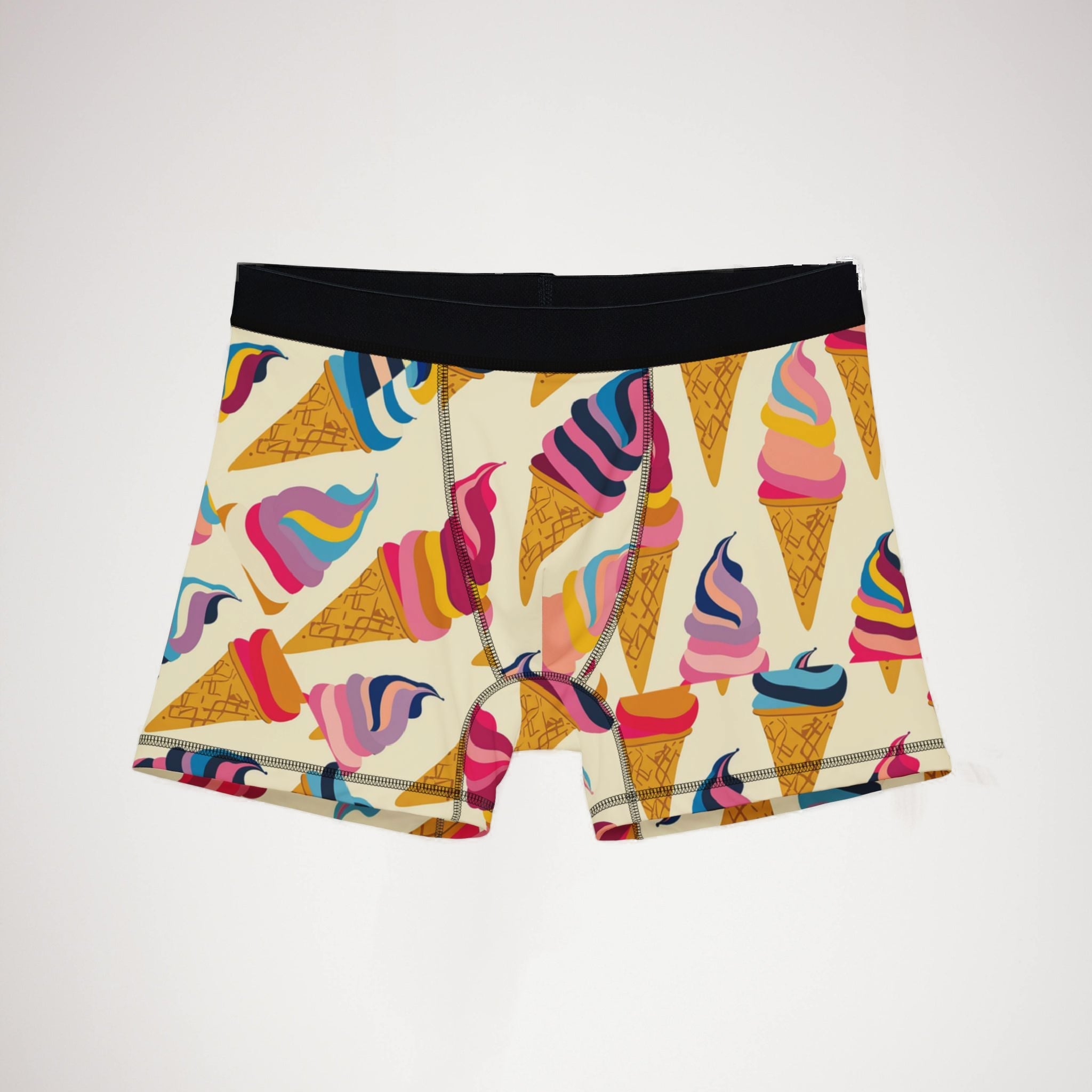 Men's boxers minimal ice cream