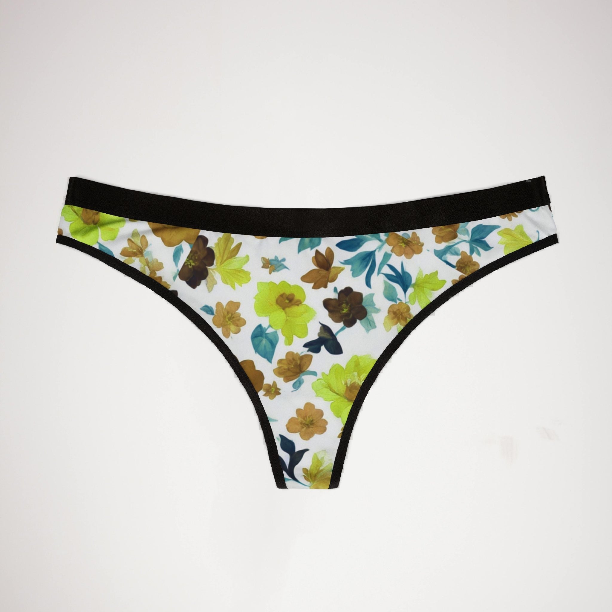 Women's thongs floral fall beautiful