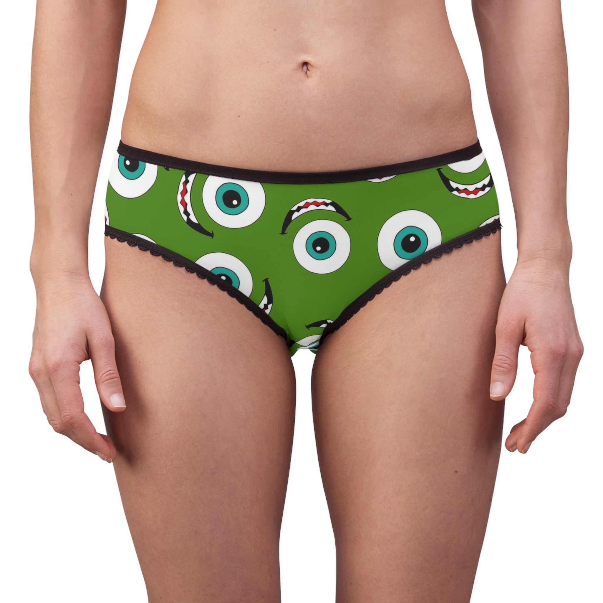 Women's briefs Mike wazowski green