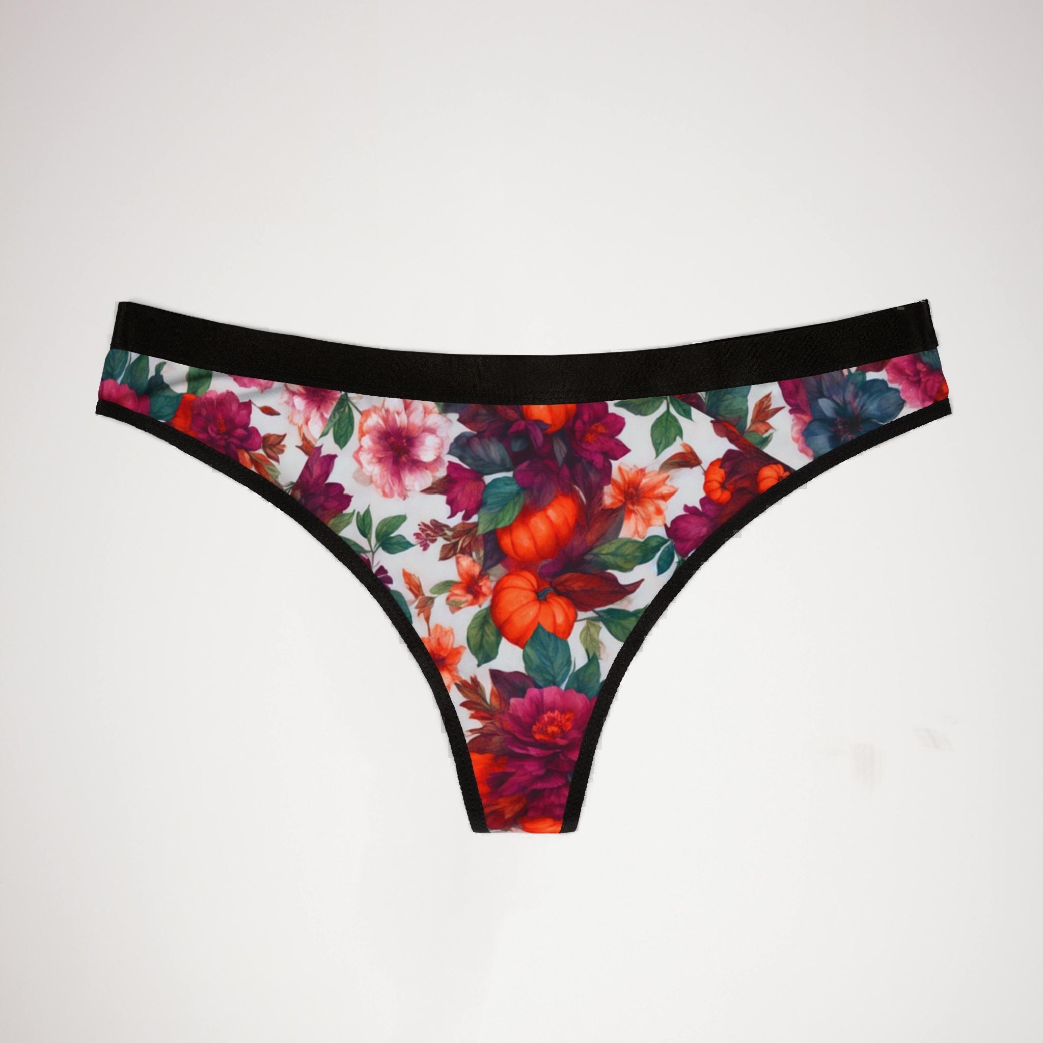 Women's thongs floral fall beautiful