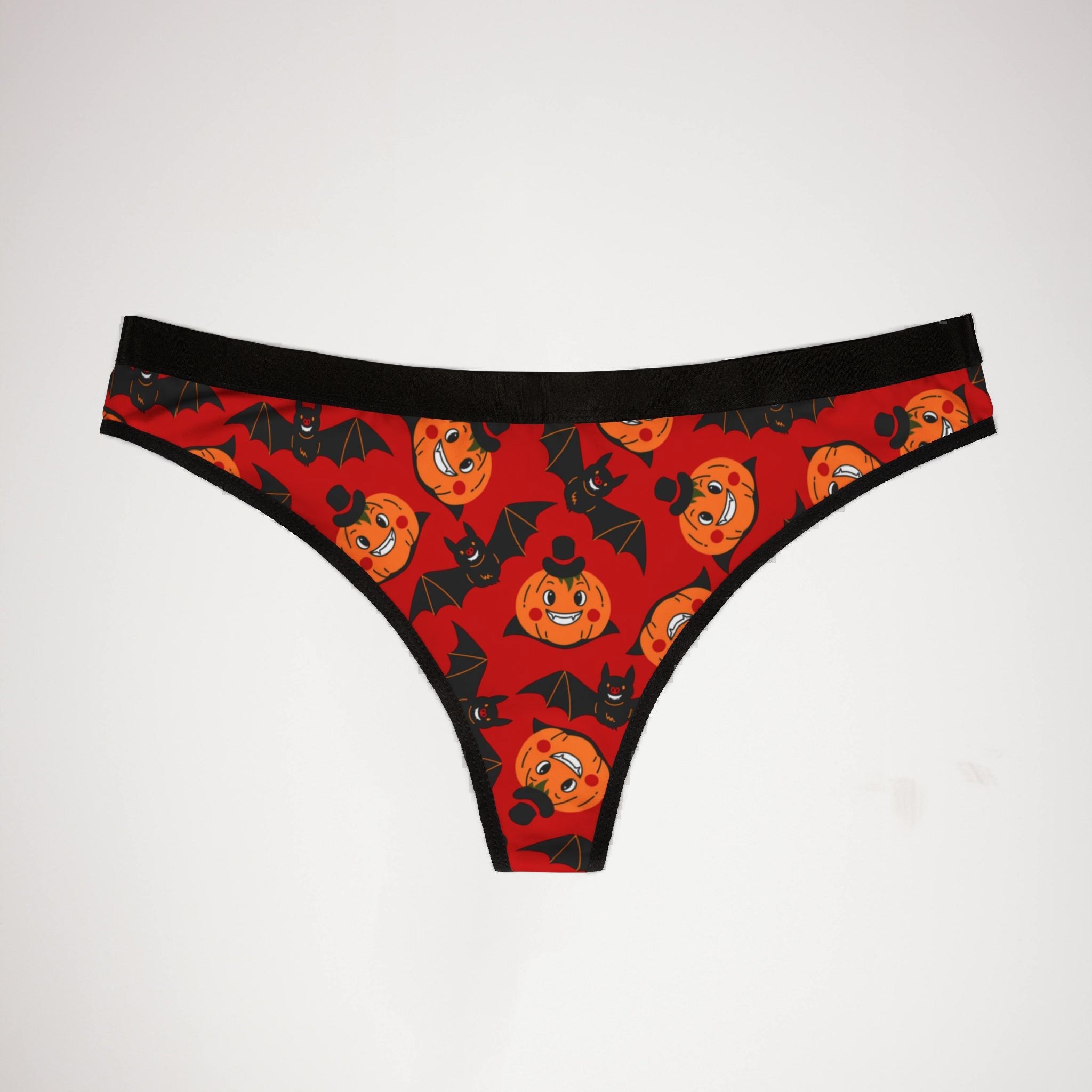 Women's thongs funny halloween