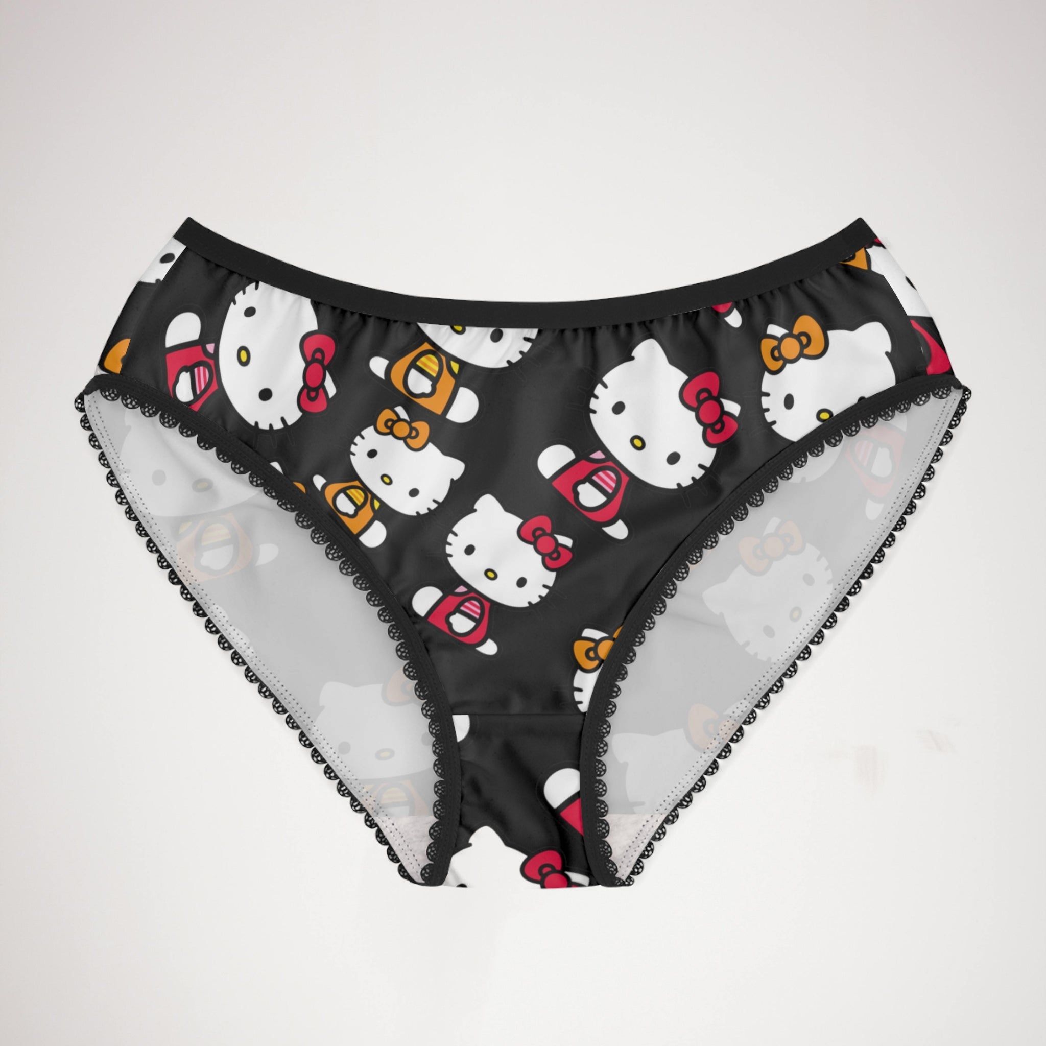 Women's briefs kitty two colors black