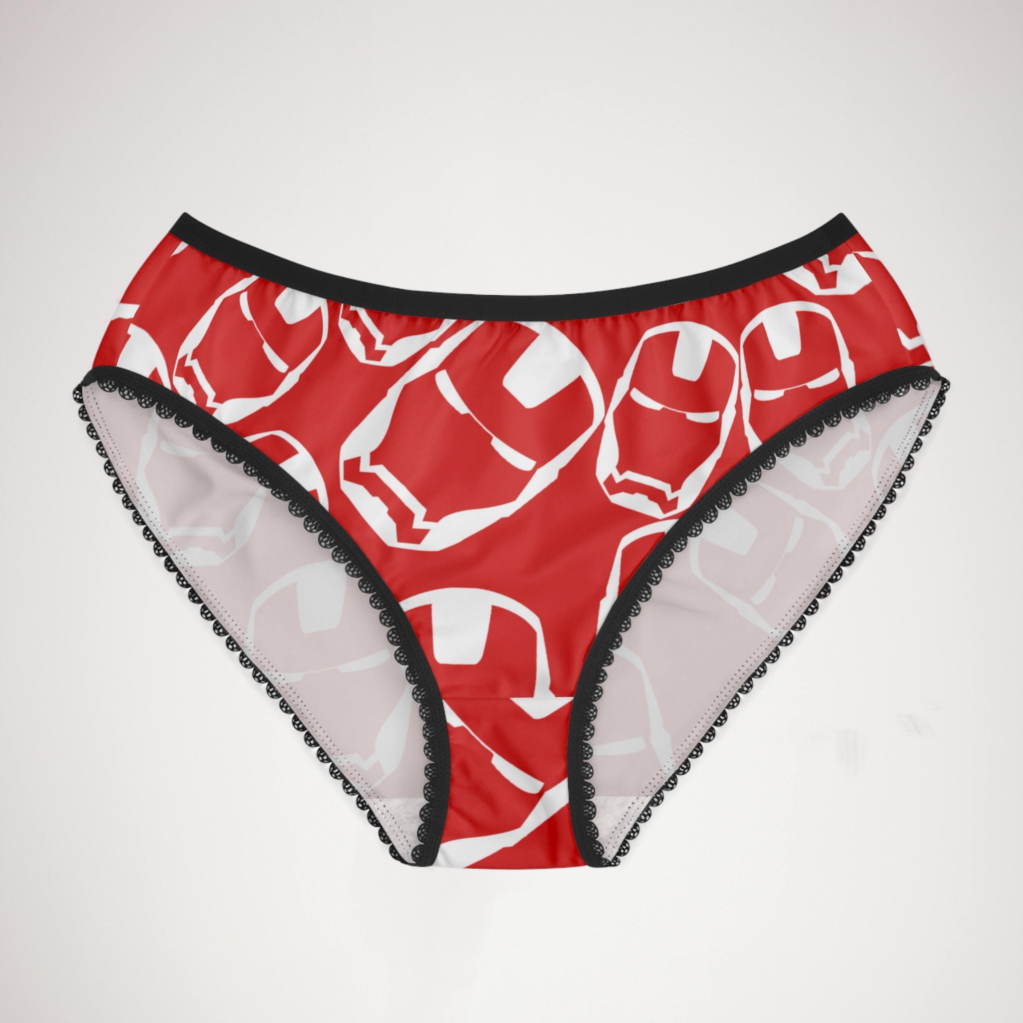 Women's briefs iron man red