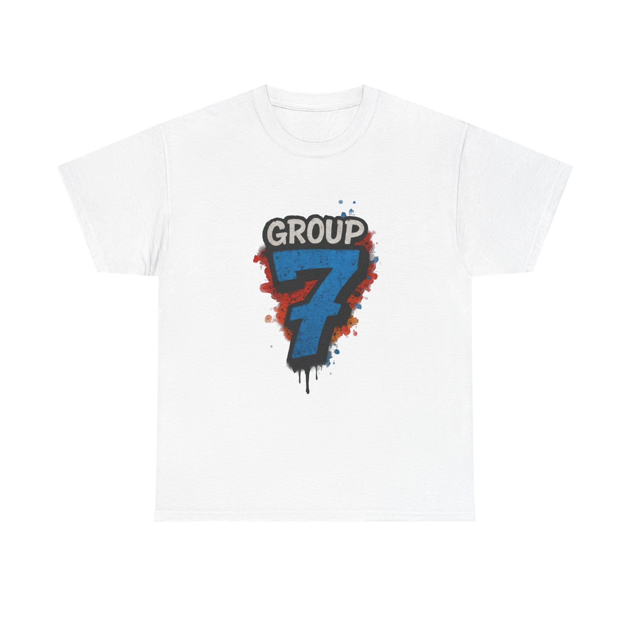 Group 7 Graffiti - Gildan Unisex Heavy Cotton Tee