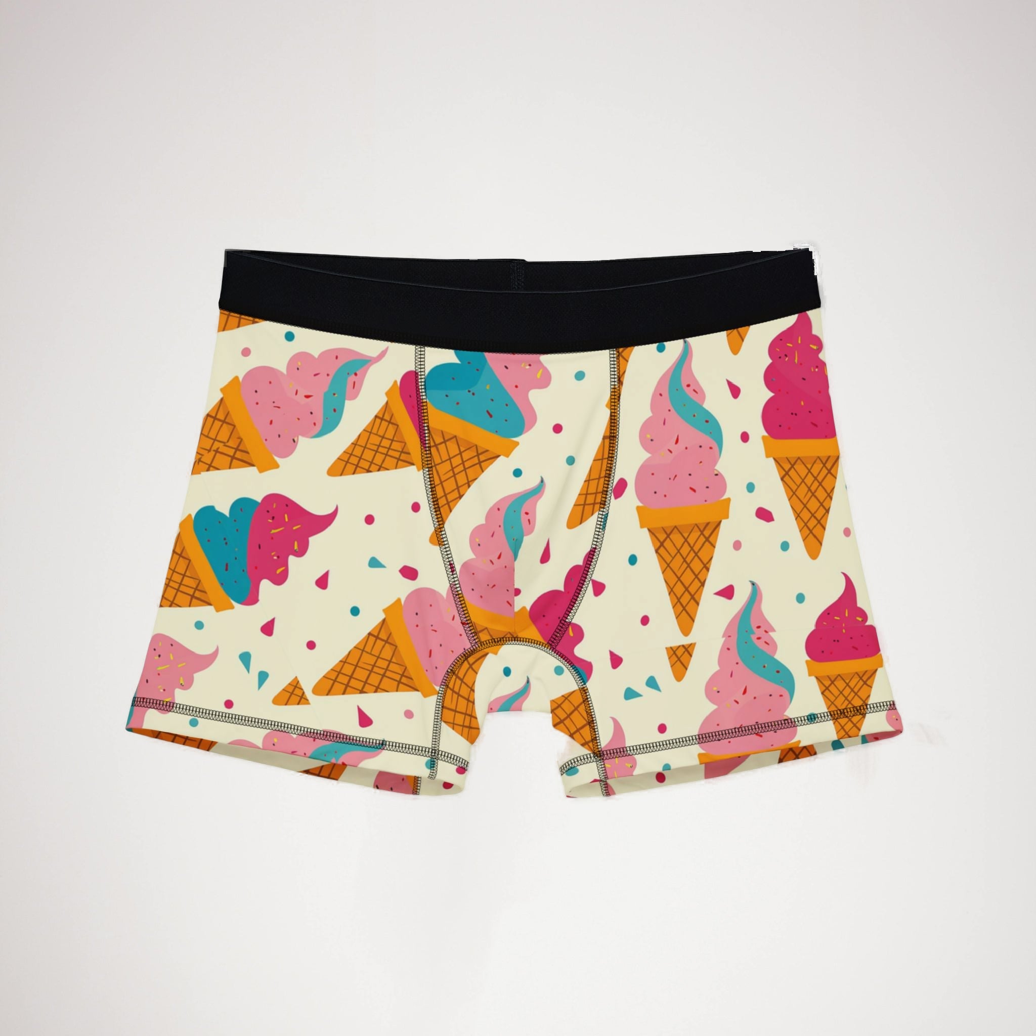 Men's boxers minimal ice cream