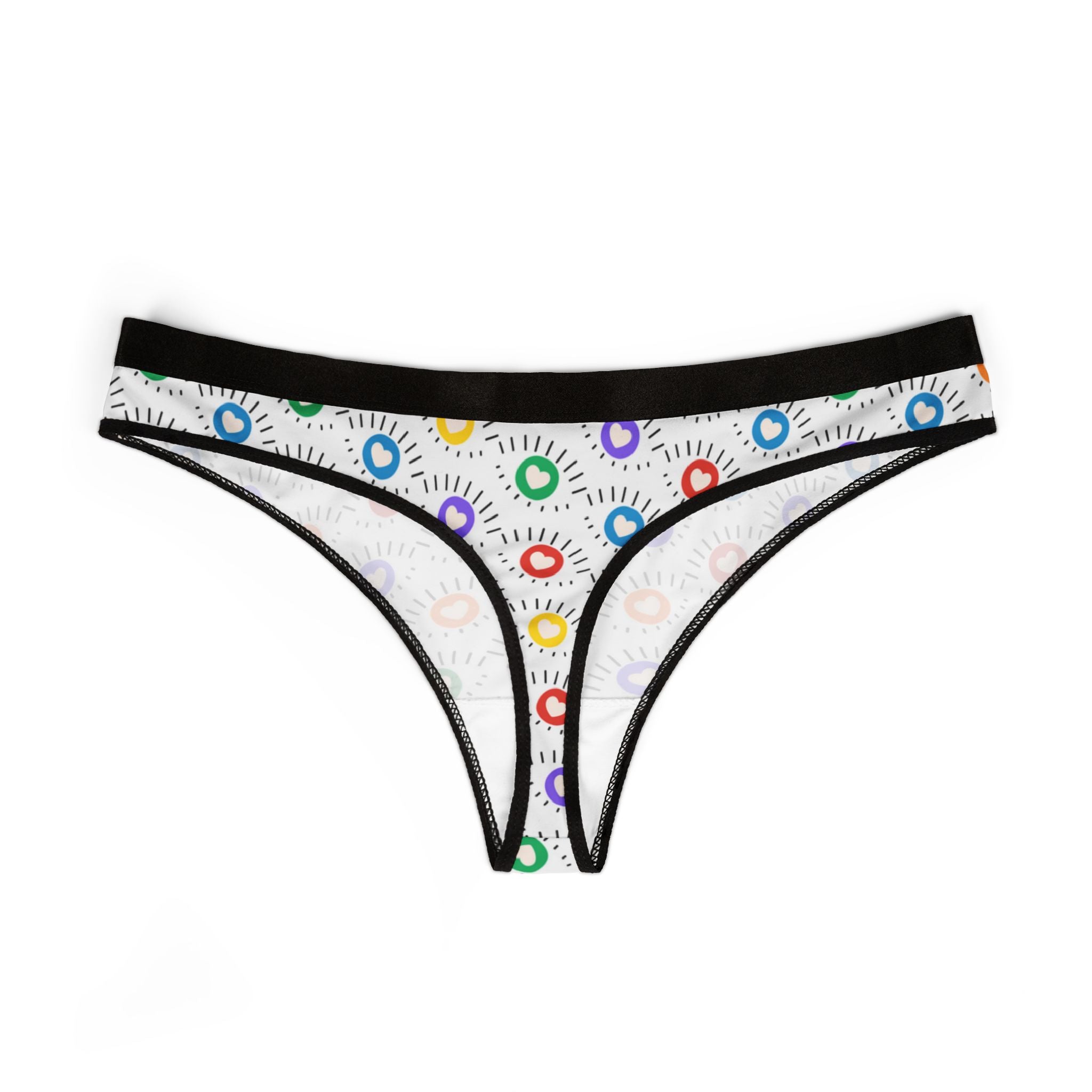 Women's thongs pride month extra