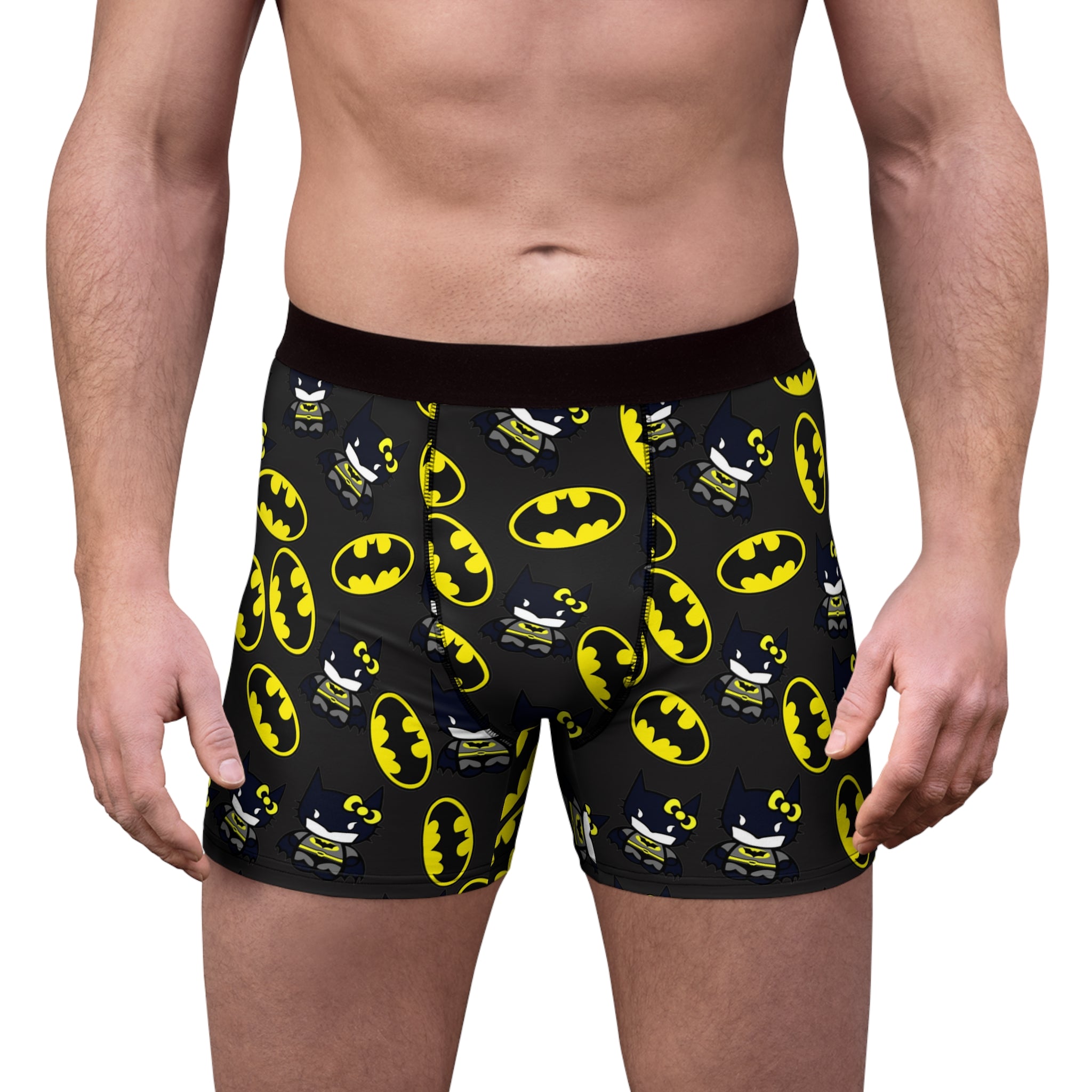 Men's boxer briefs batman kitty black