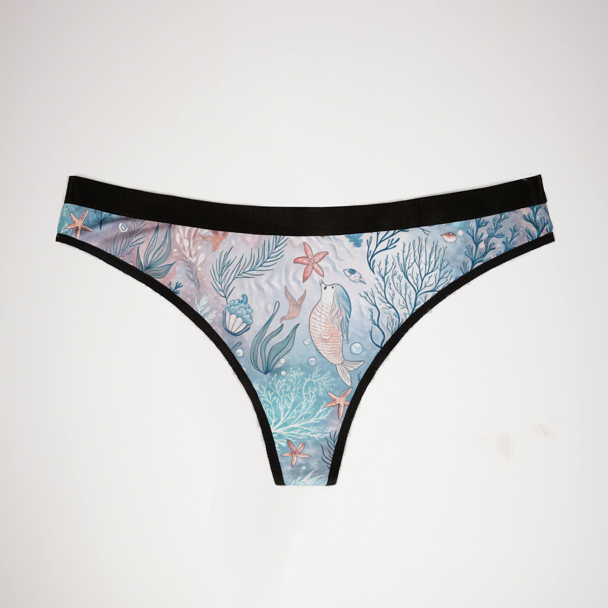 Women's thongs sea ocean