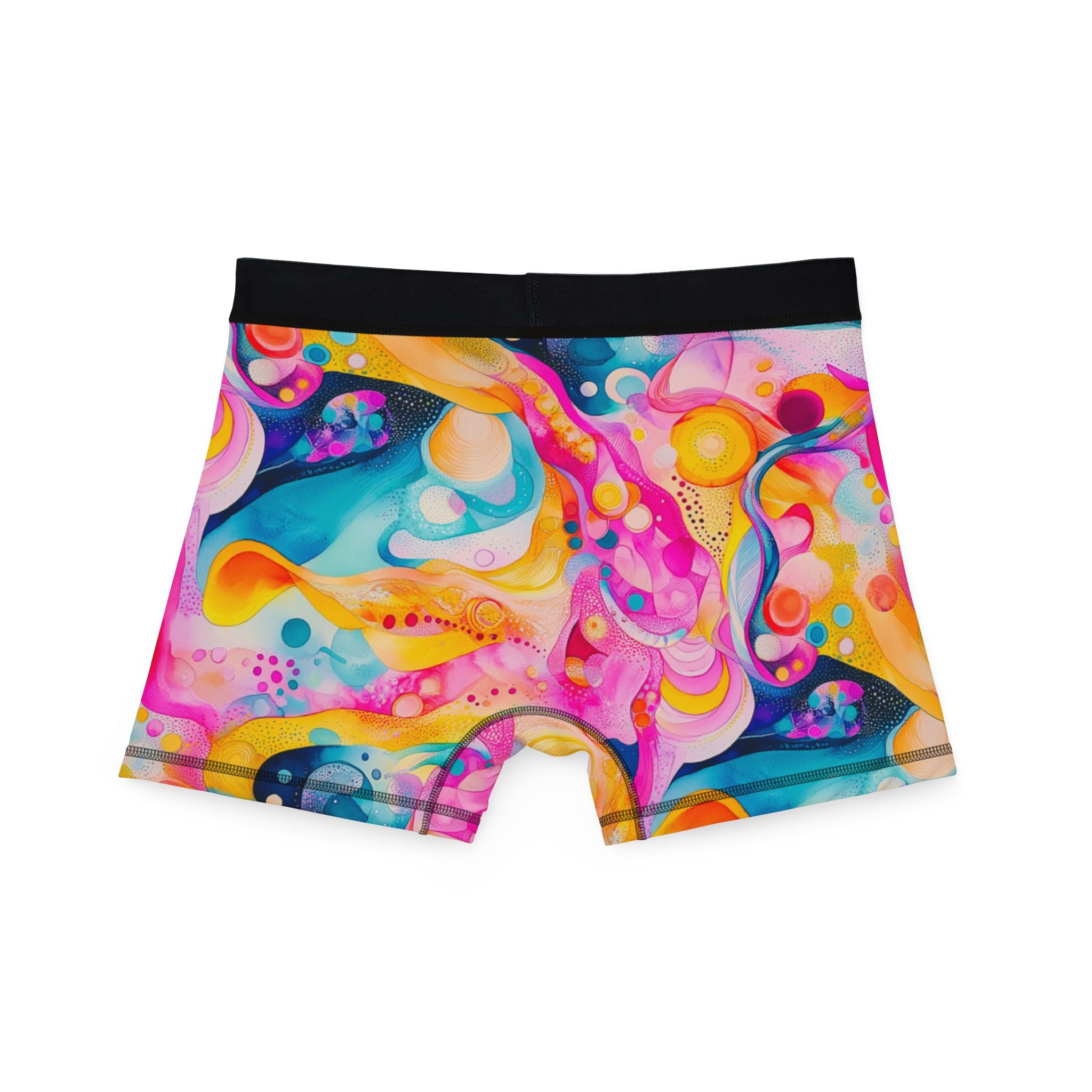 Men's boxers watercolor abstract